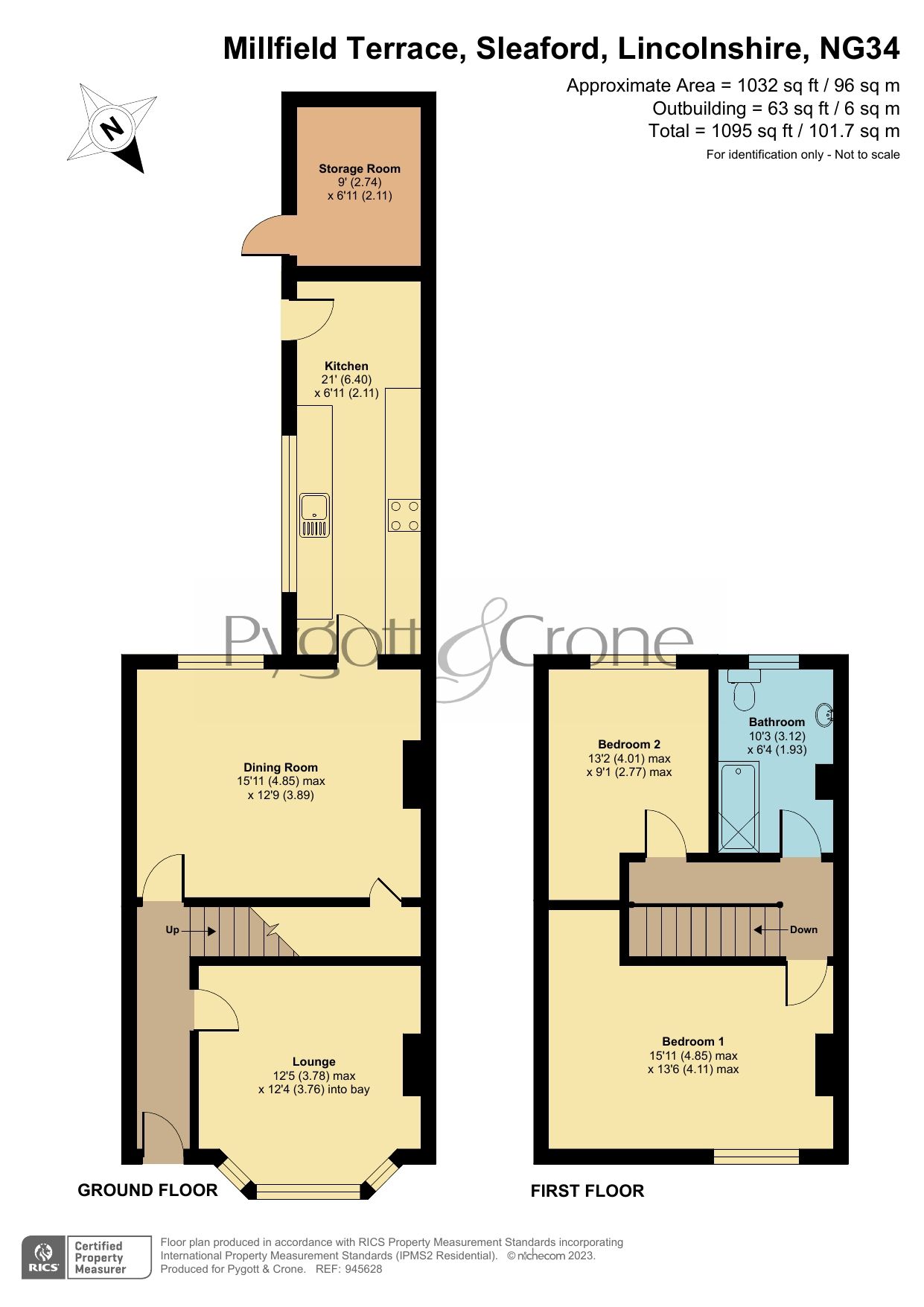 2 bed terraced house for sale in Millfield Terrace, Sleaford NG34 Zoopla