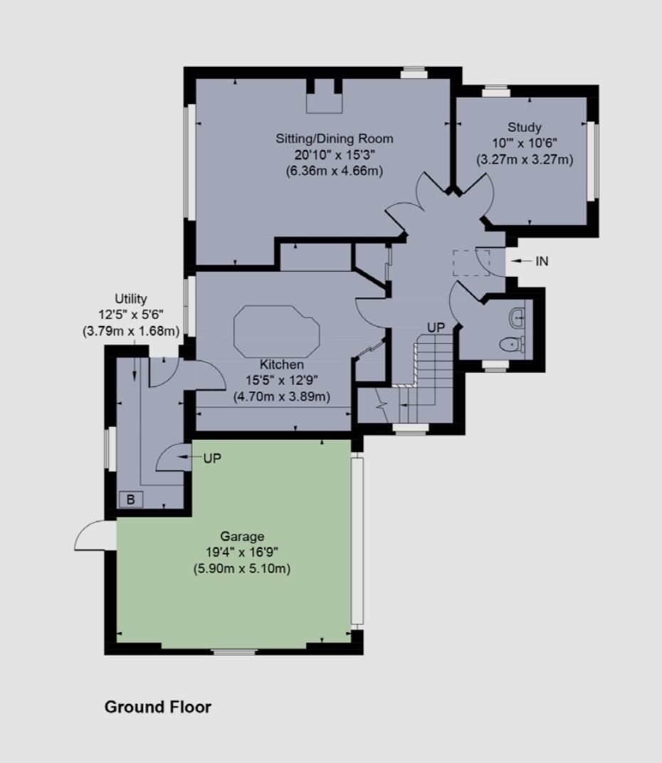 New home, 4 bed detached house for sale in Sorchestun Lane, Chellaston