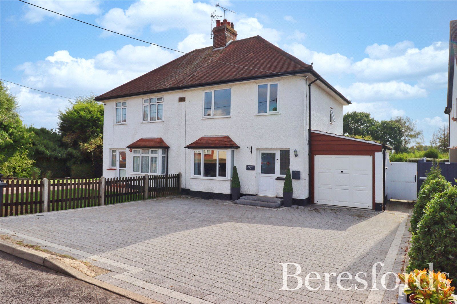 3 bed semidetached house for sale in Walden House Road, Great Totham
