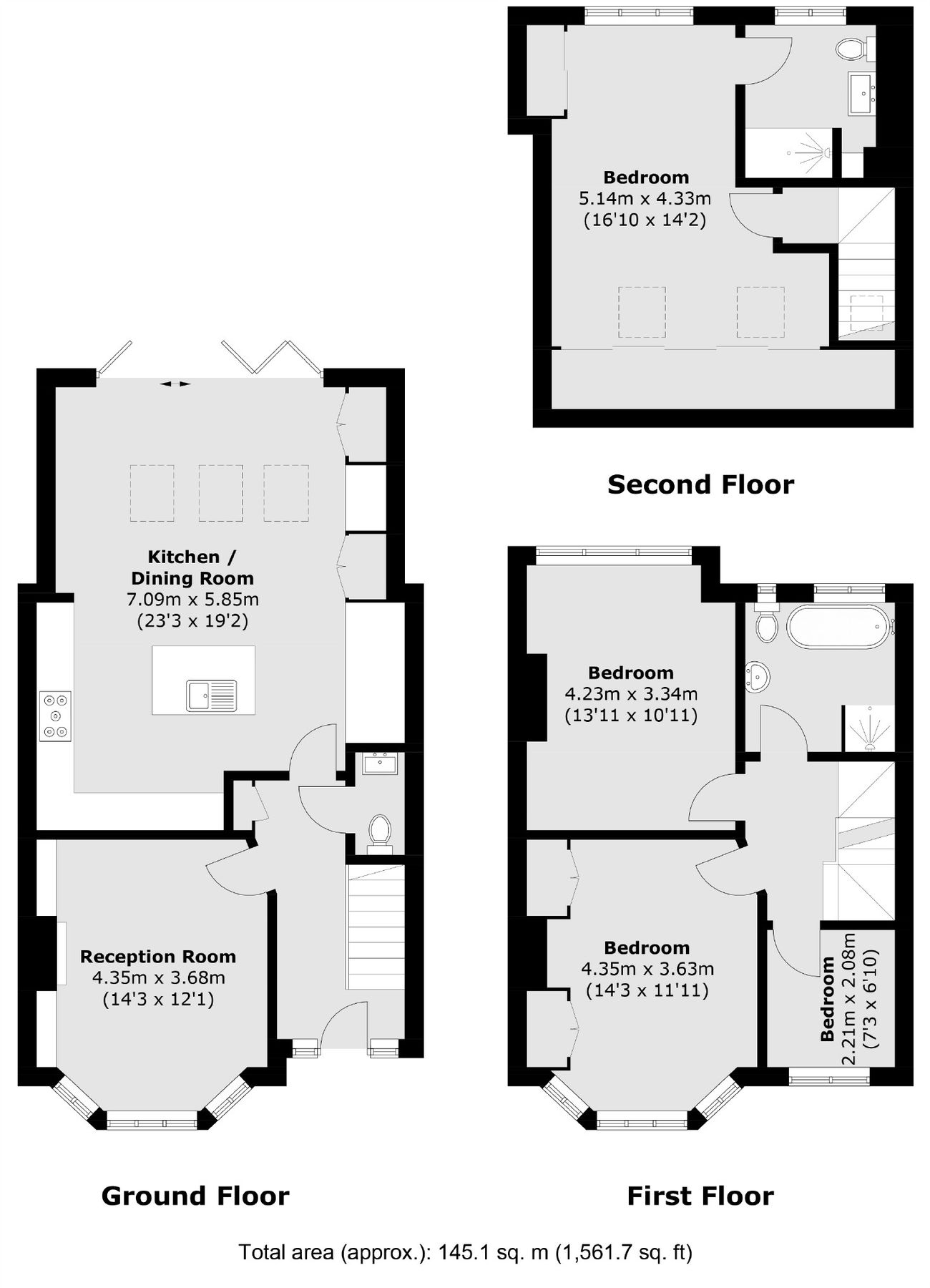 4 bed terraced house for sale in Michelham Gardens, Twickenham TW1 Zoopla