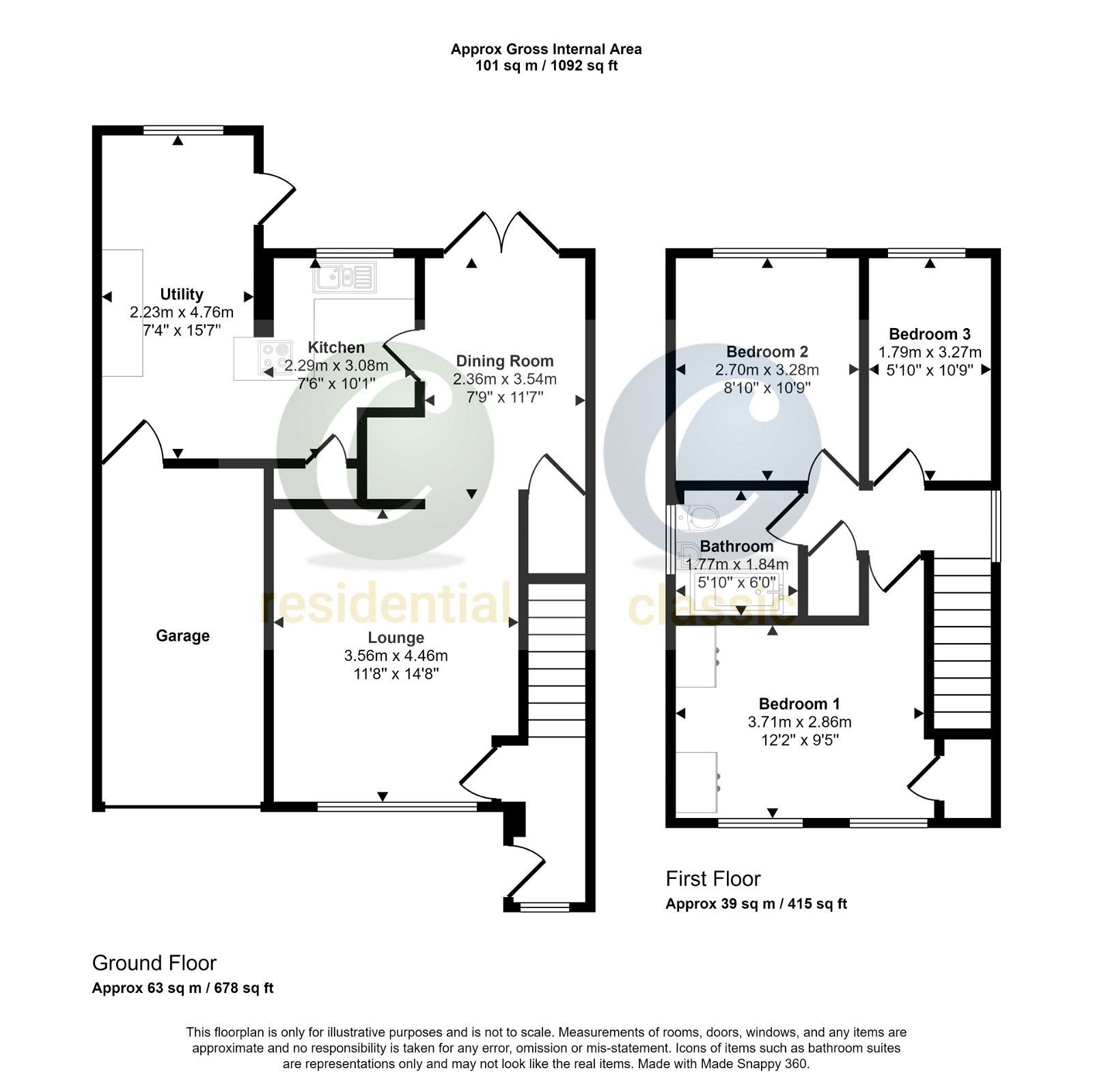 3 bed detached house for sale in Waverley Gardens, Etchinghill, Rugeley