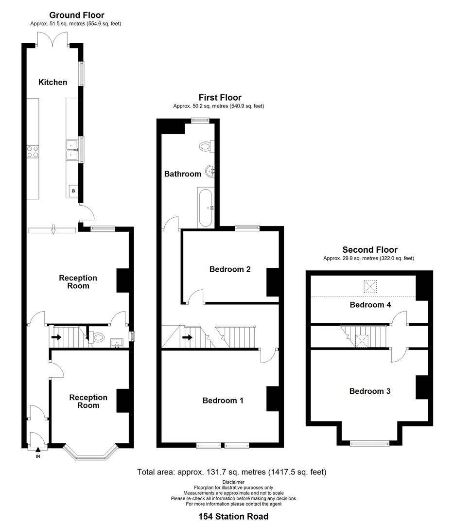4 bed terraced house for sale in Station Road, Kings Heath, Birmingham