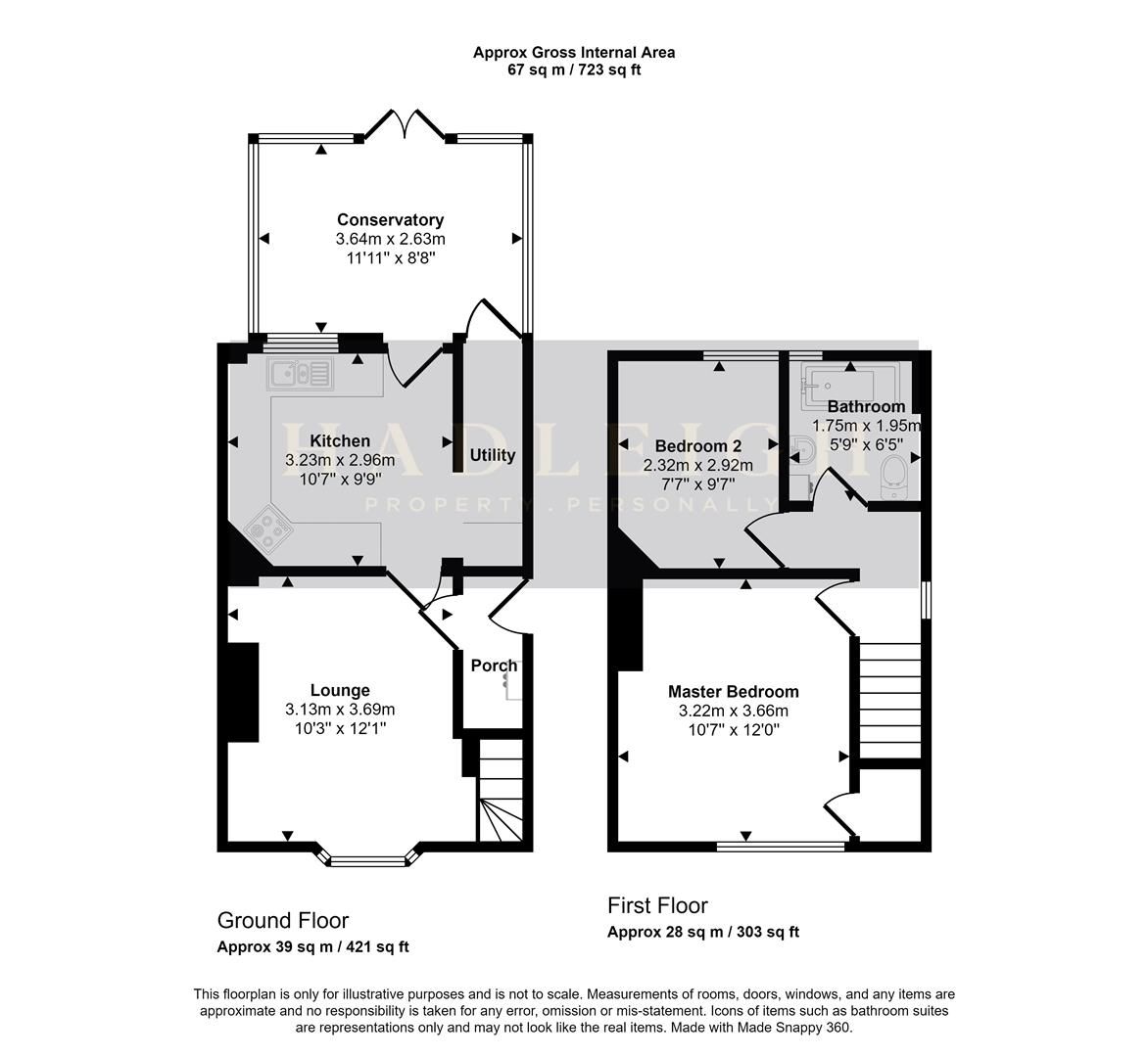 2 bed property for sale in Park Hill Road, Harborne, Birmingham B17