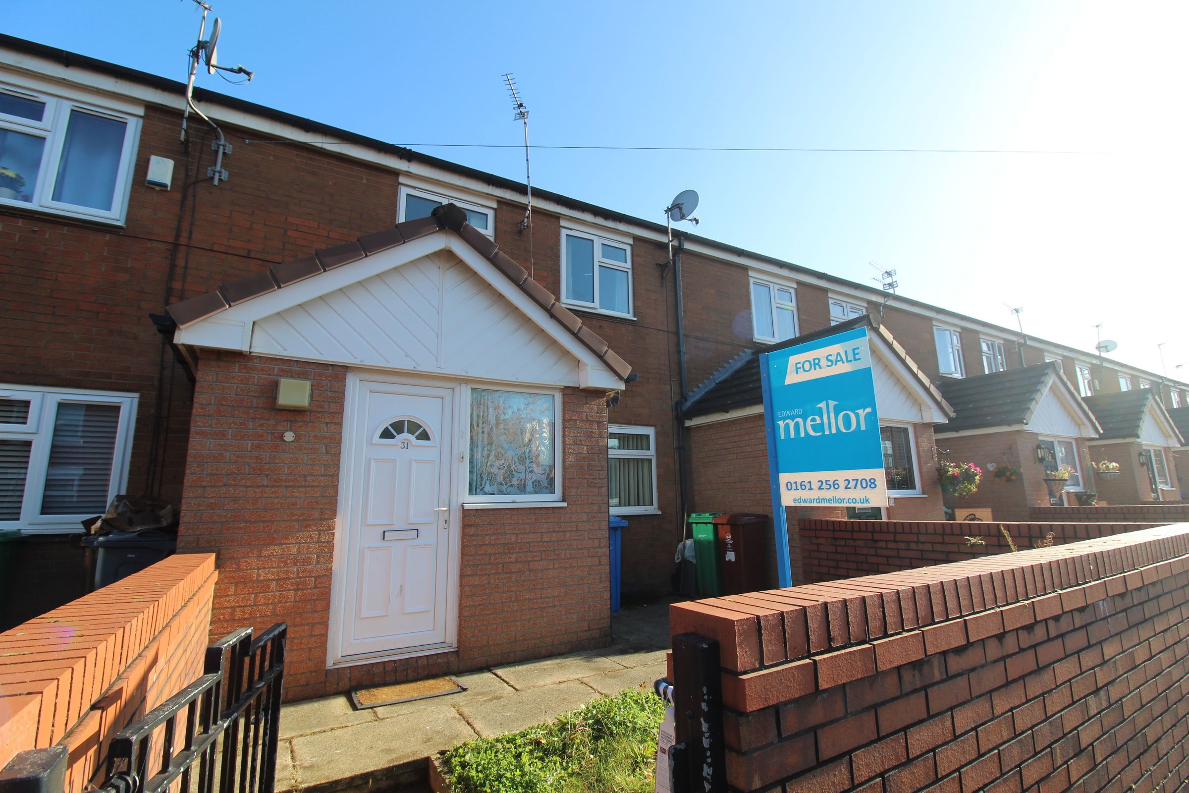 2 bed terraced house for sale in South Street, Longsight, Manchester
