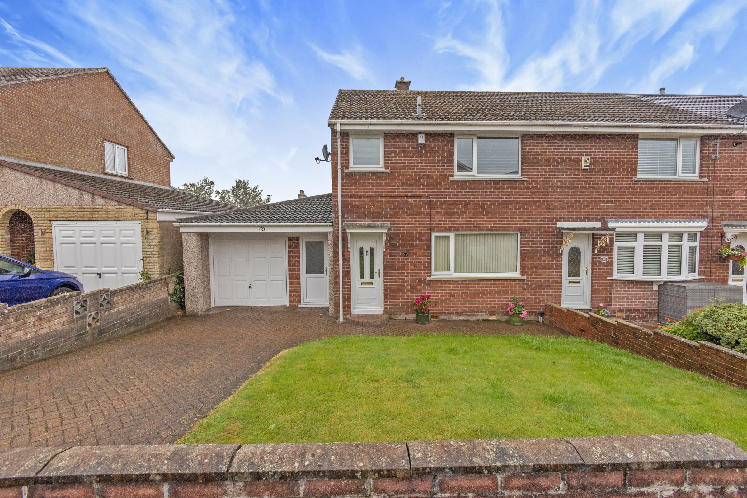 3 bed semidetached house for sale in Springfield Avenue, Whitehaven