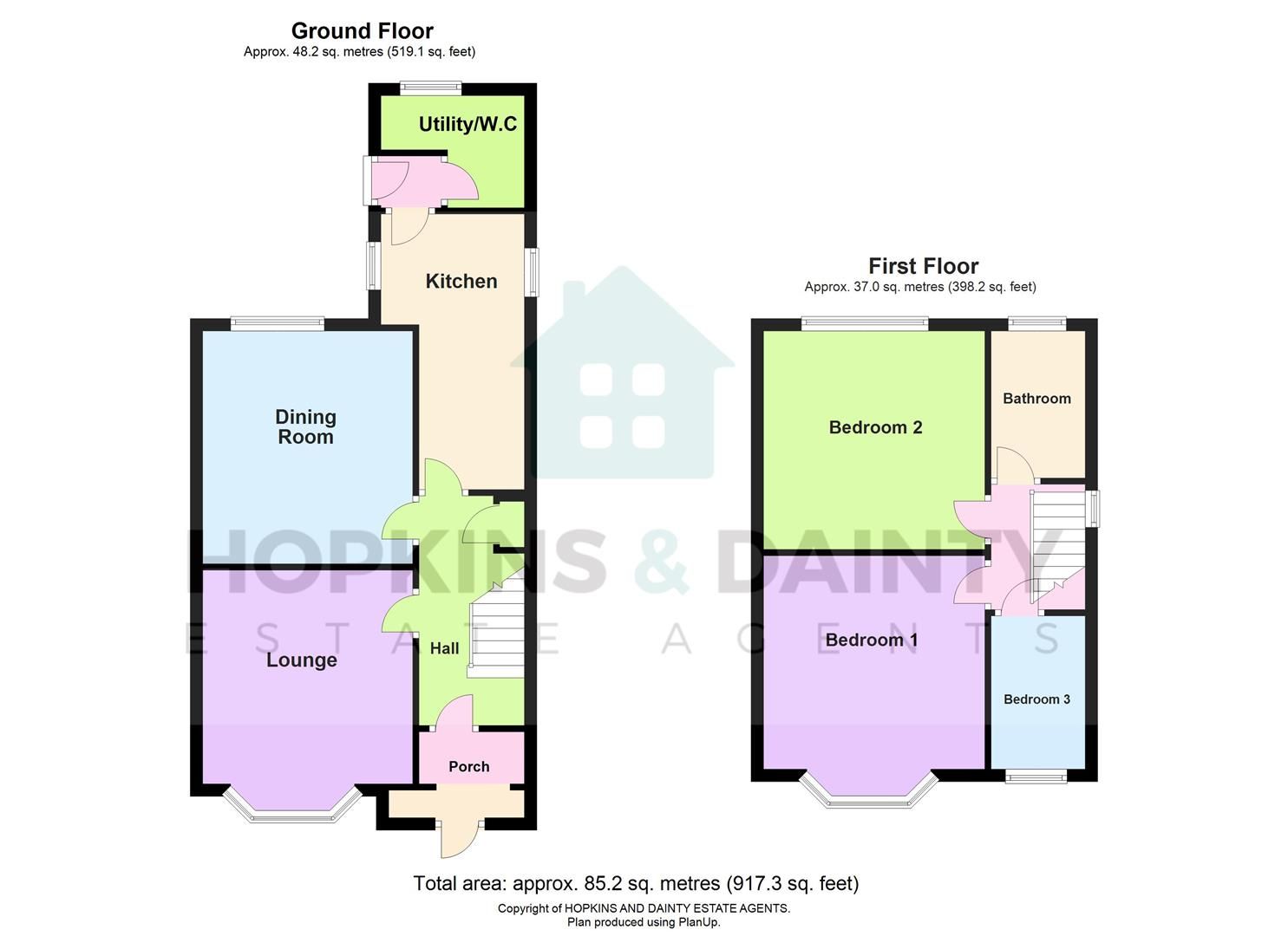 3 bed semidetached house for sale in Burleigh Avenue, Wigston LE18