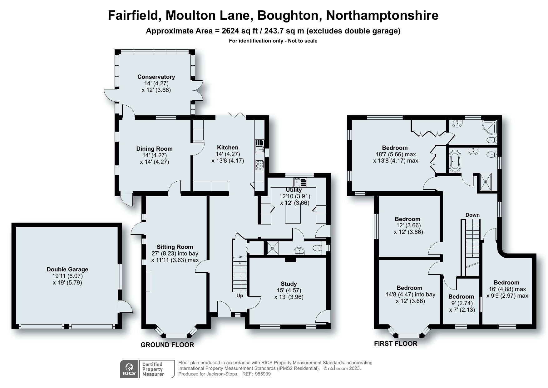 5 bed detached house for sale in Moulton Lane, Boughton, Northampton