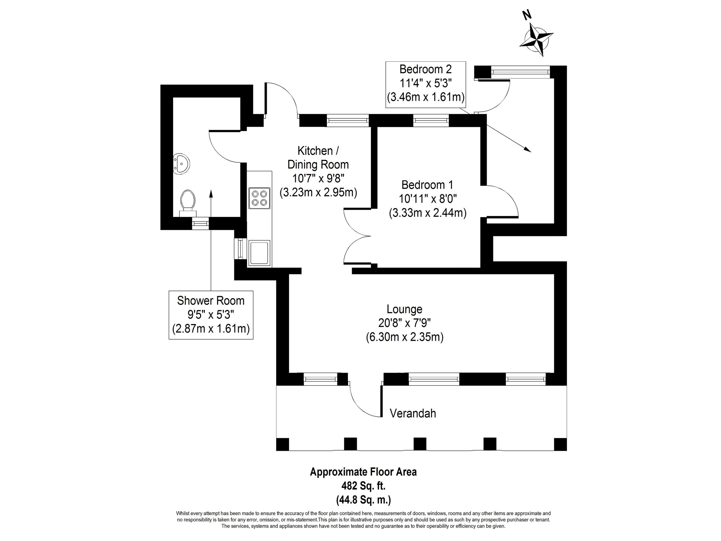 2 bed detached bungalow for sale in The Old Coastguard Cottages, Chapel