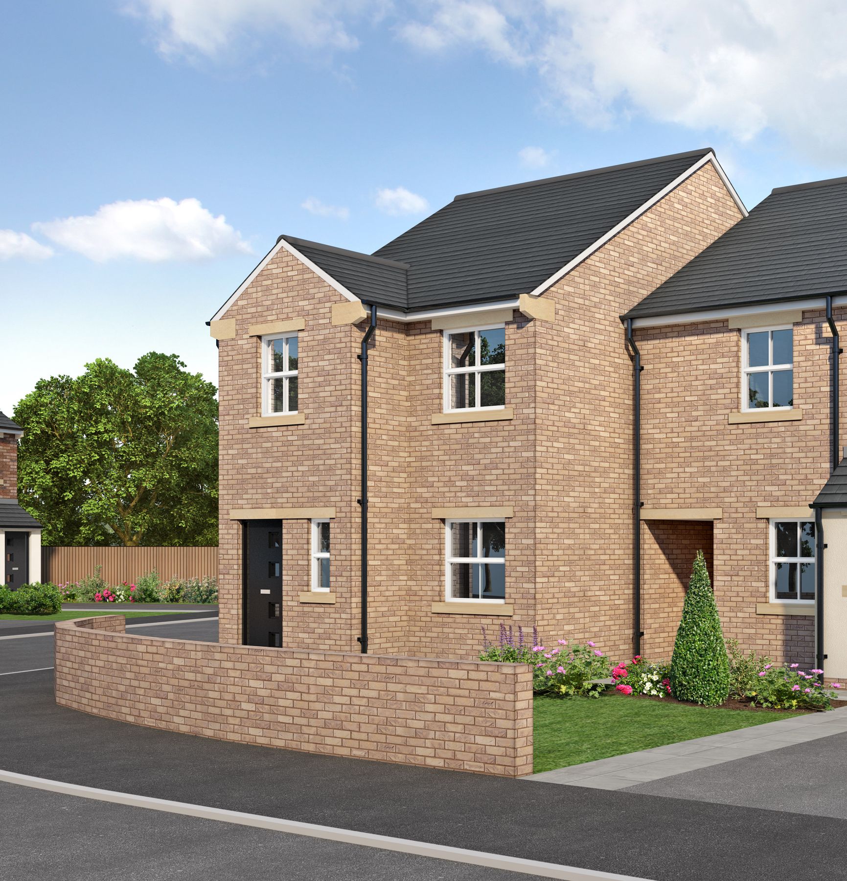 New home, 3 bed semidetached house for sale in Briars Lane, Stainforth