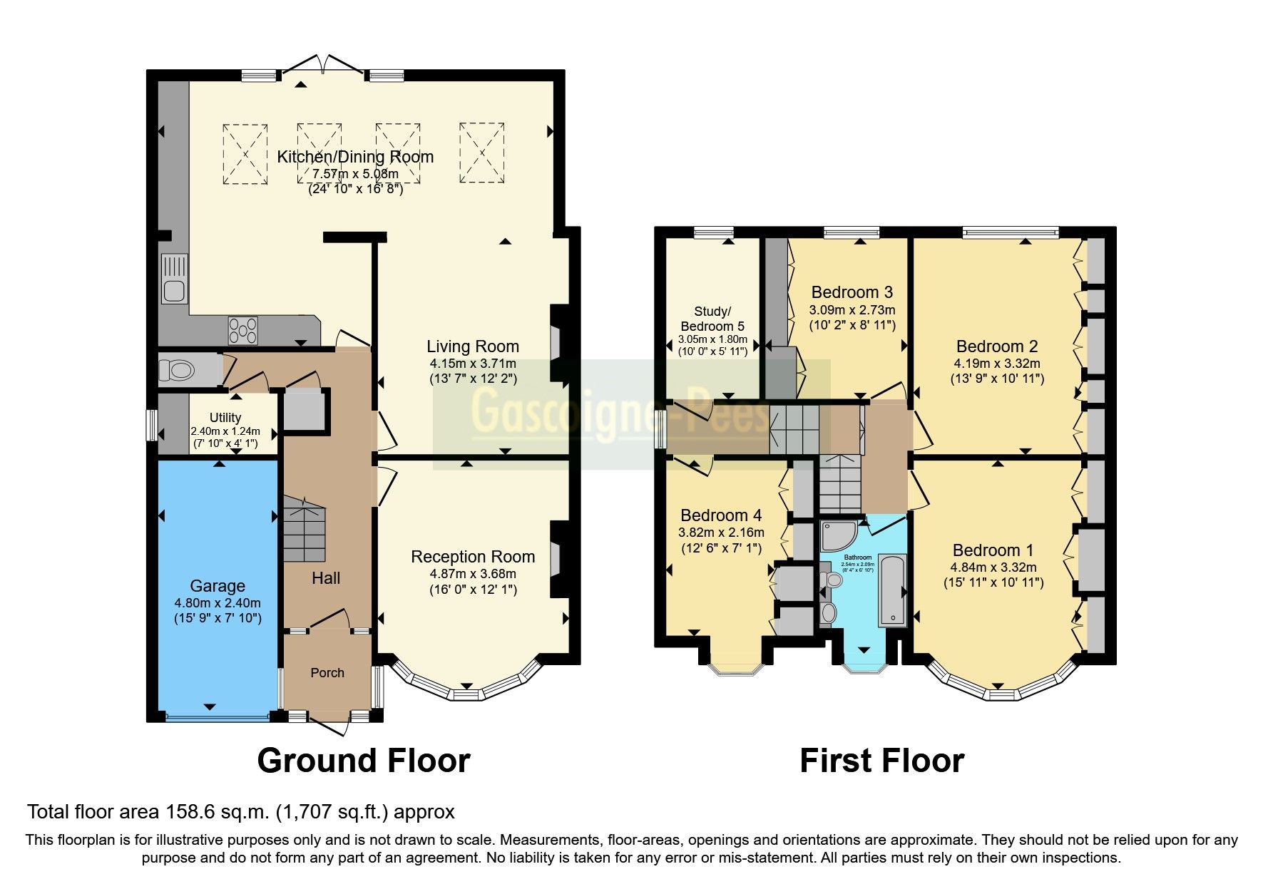 5 bed detached house for sale in The Manor Drive, Worcester Park KT4
