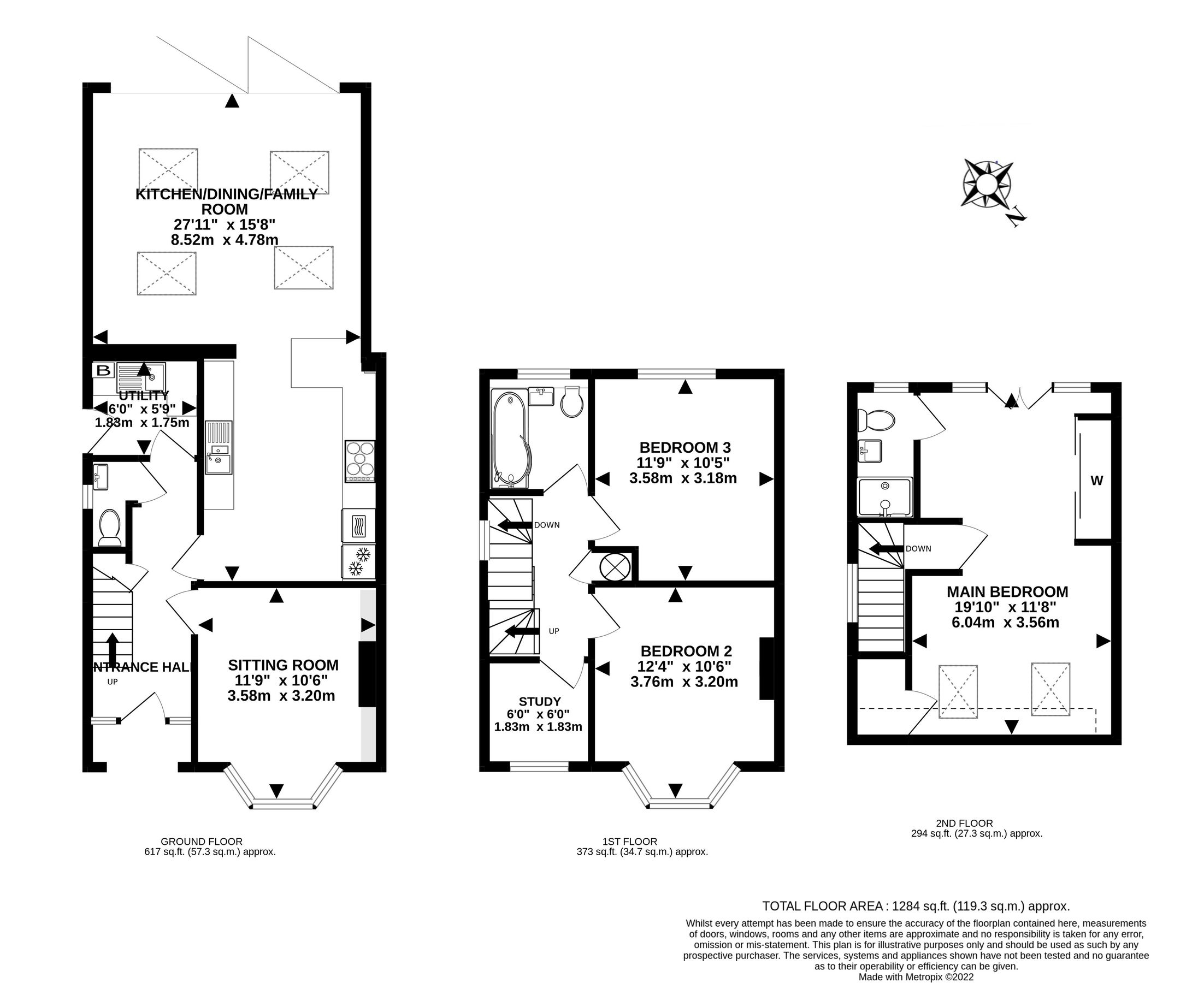 4 bed semidetached house for sale in New North Road, Reigate, Surrey