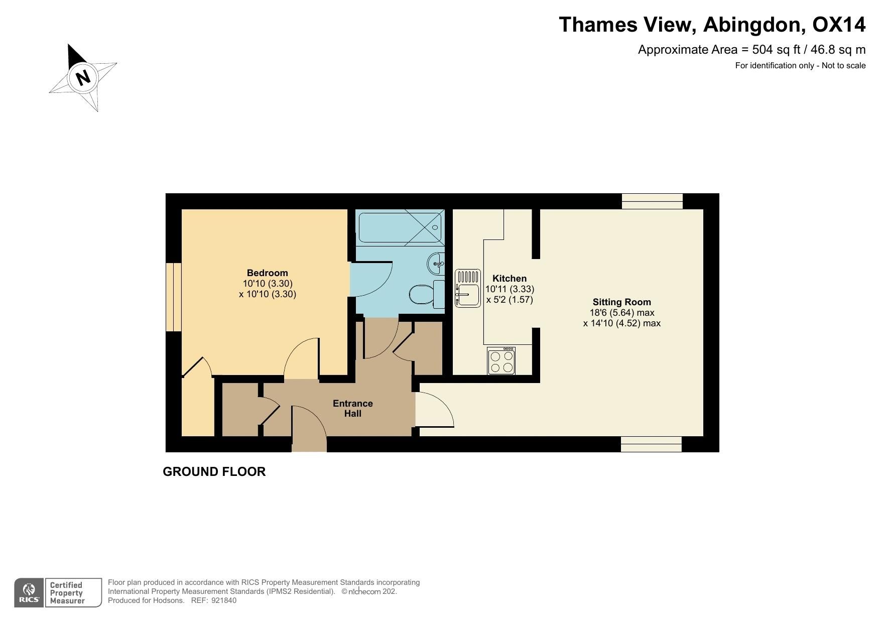 1 bed flat to rent in Thames View, Abingdon OX14 Zoopla