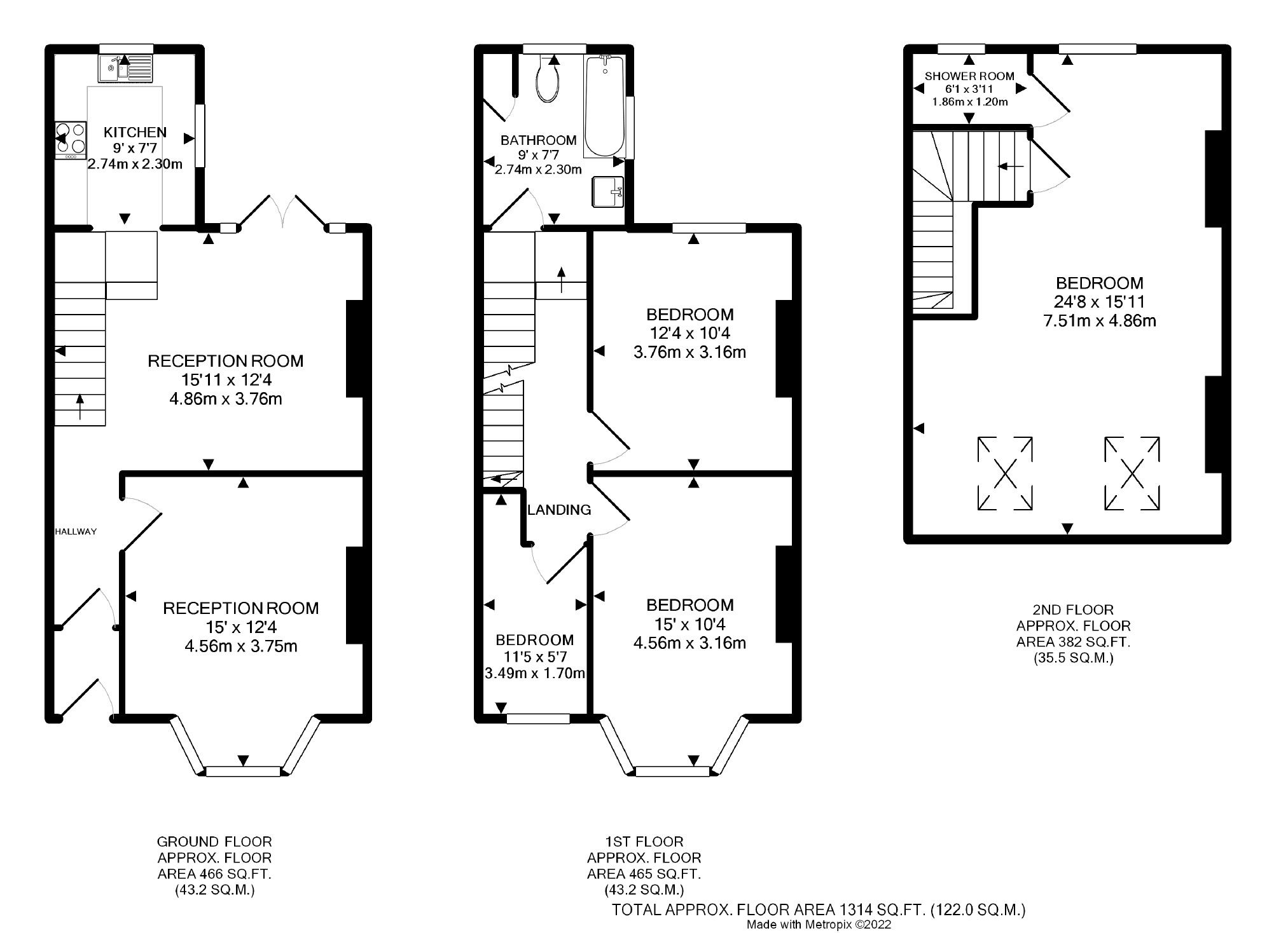 3 bed terraced house for sale in York Road, Montpelier, Bristol BS6