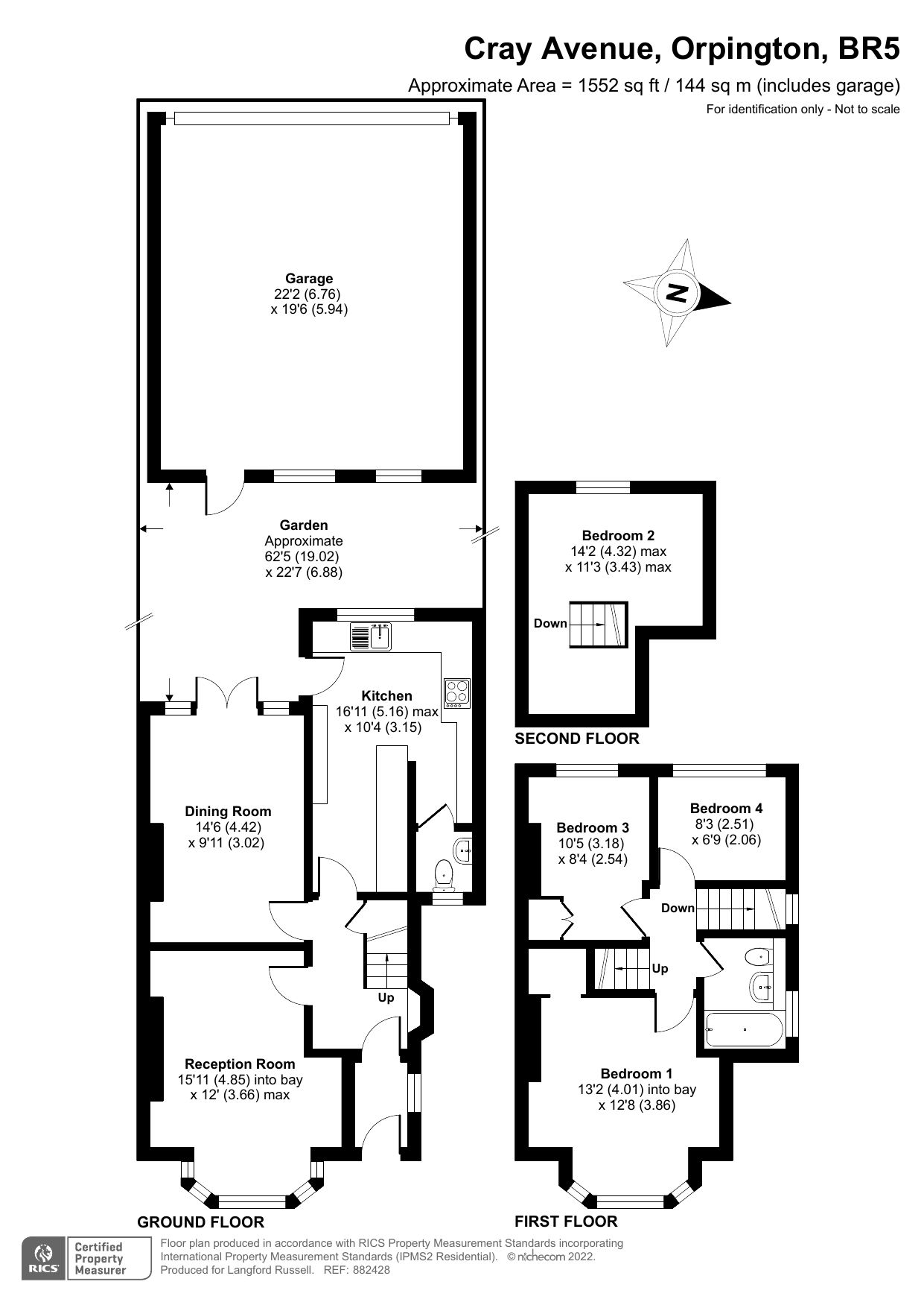 4 bed semidetached house for sale in Cray Avenue, Orpington BR5 Zoopla
