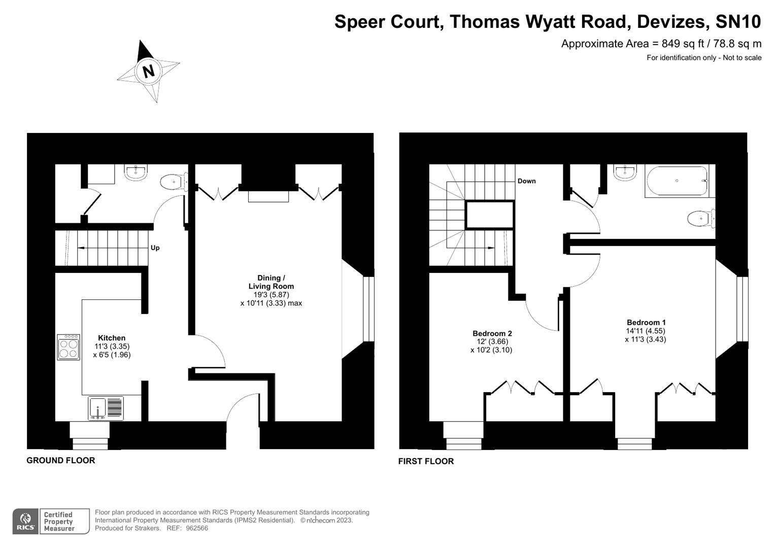 2 bed terraced house for sale in Thomas Wyatt Road, Devizes SN10 Zoopla