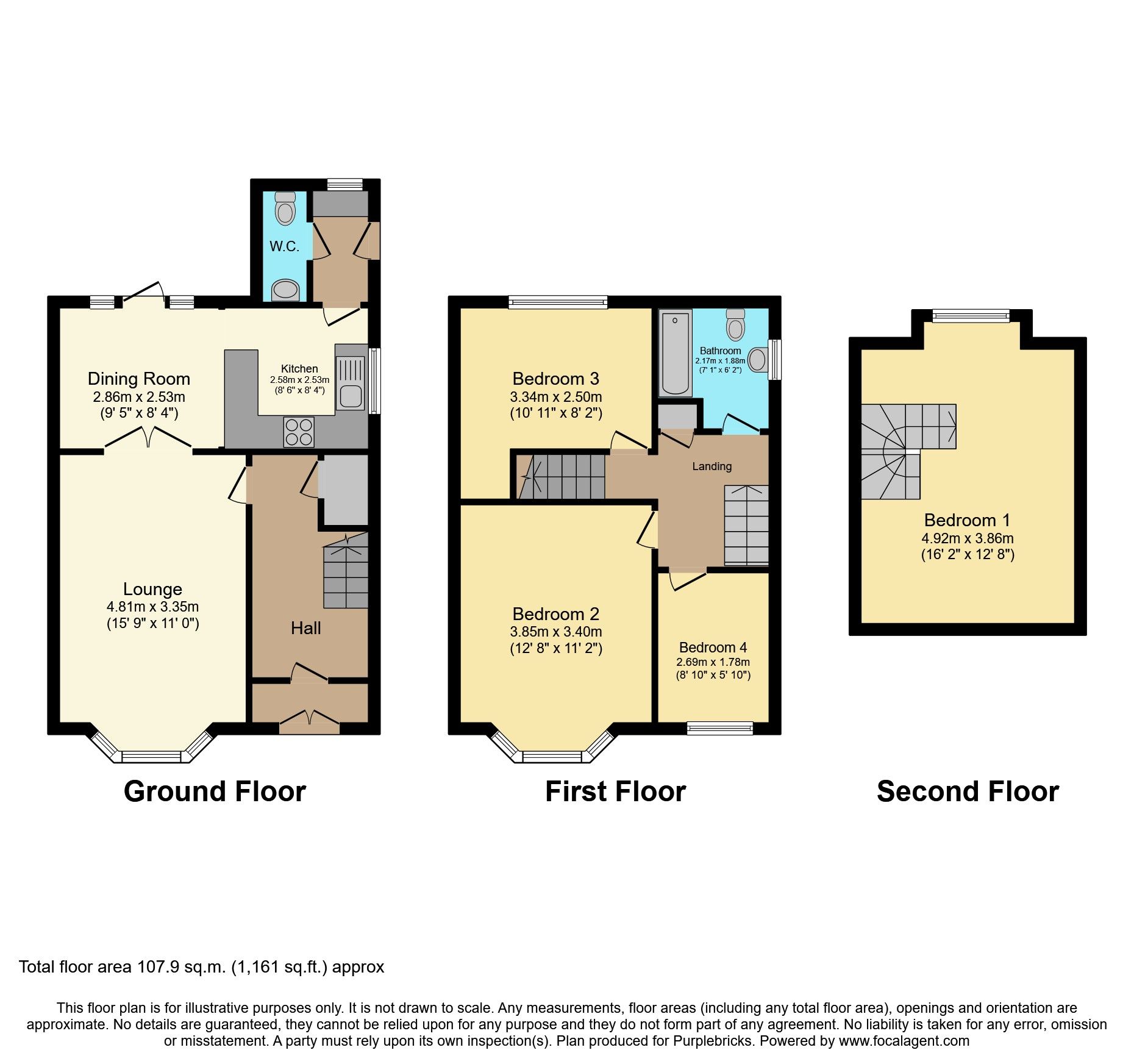 4 bed semidetached house for sale in Clumber Avenue, Clayton, Newcastle ST5 Zoopla