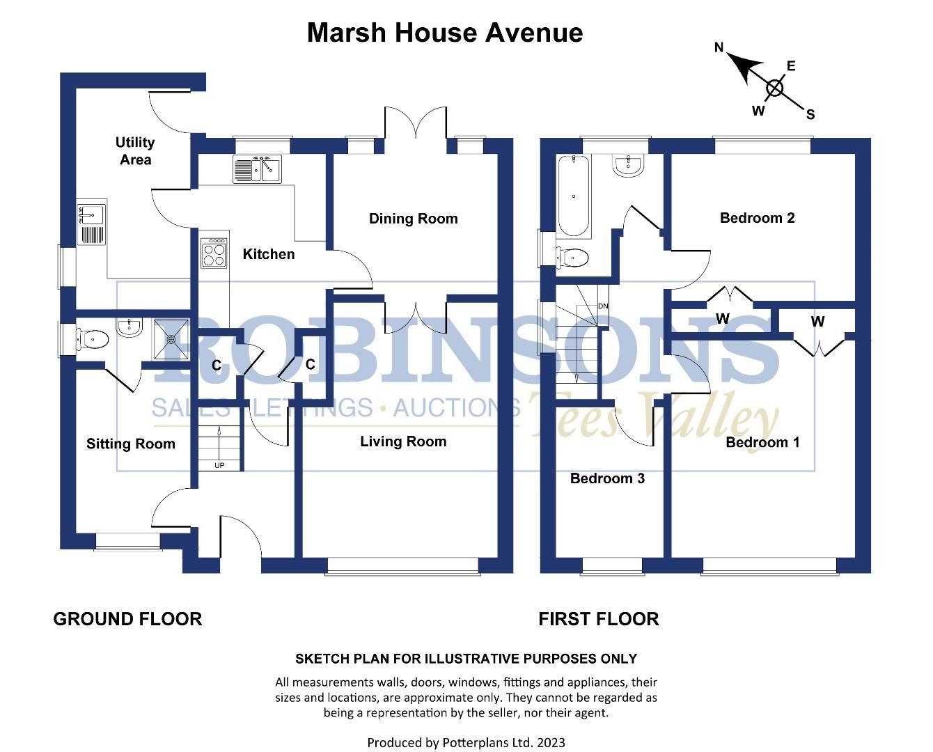 3 bed semidetached house for sale in Marsh House Avenue, Billingham