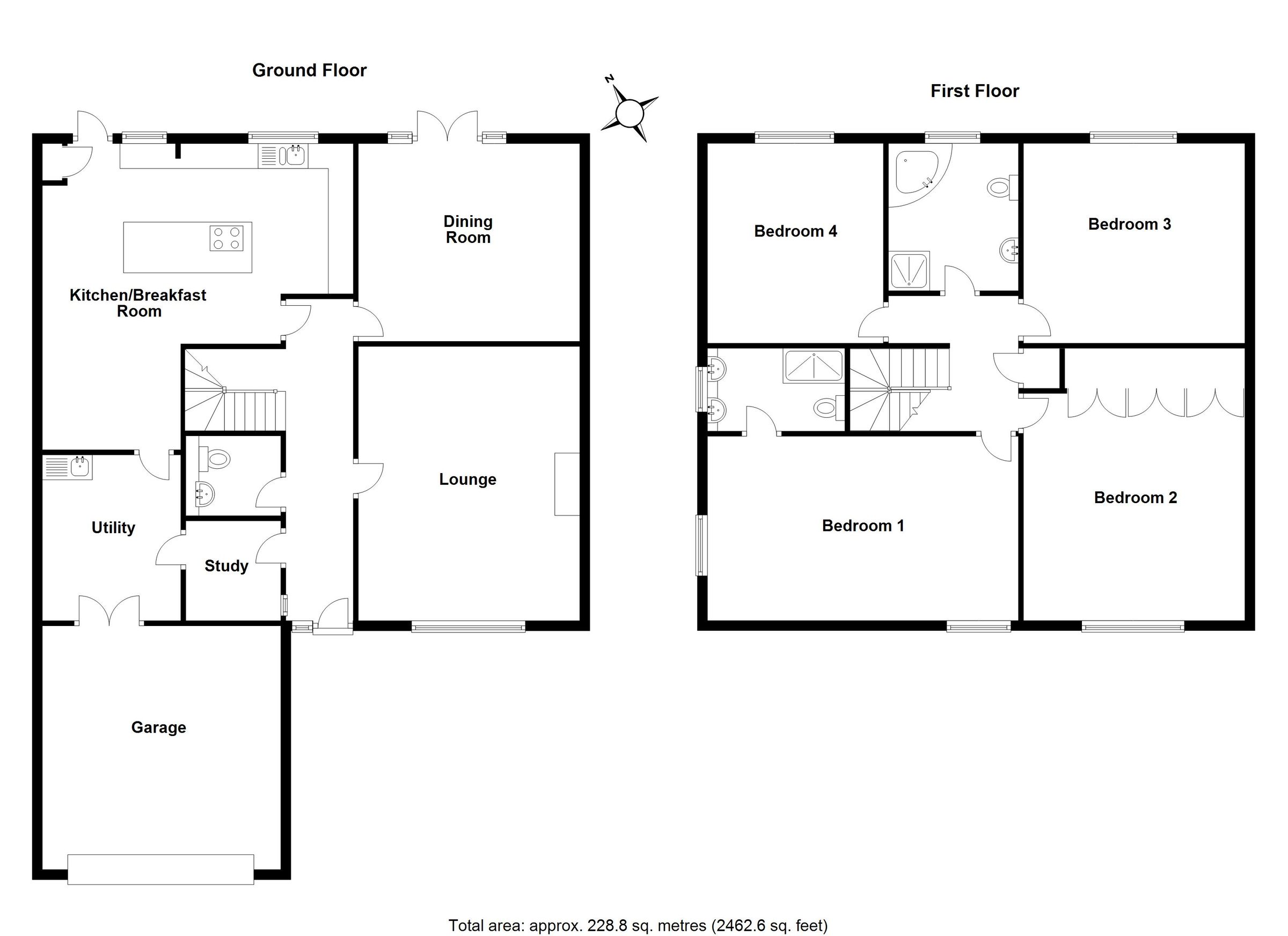 4 bed detached house for sale in Symonds Green Lane, Stevenage