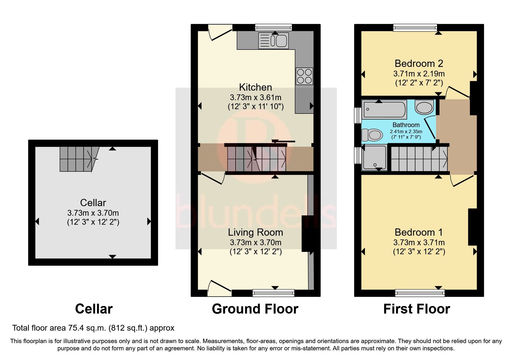 2 bed end terrace house for sale in Upperthorpe Villas, Killamarsh