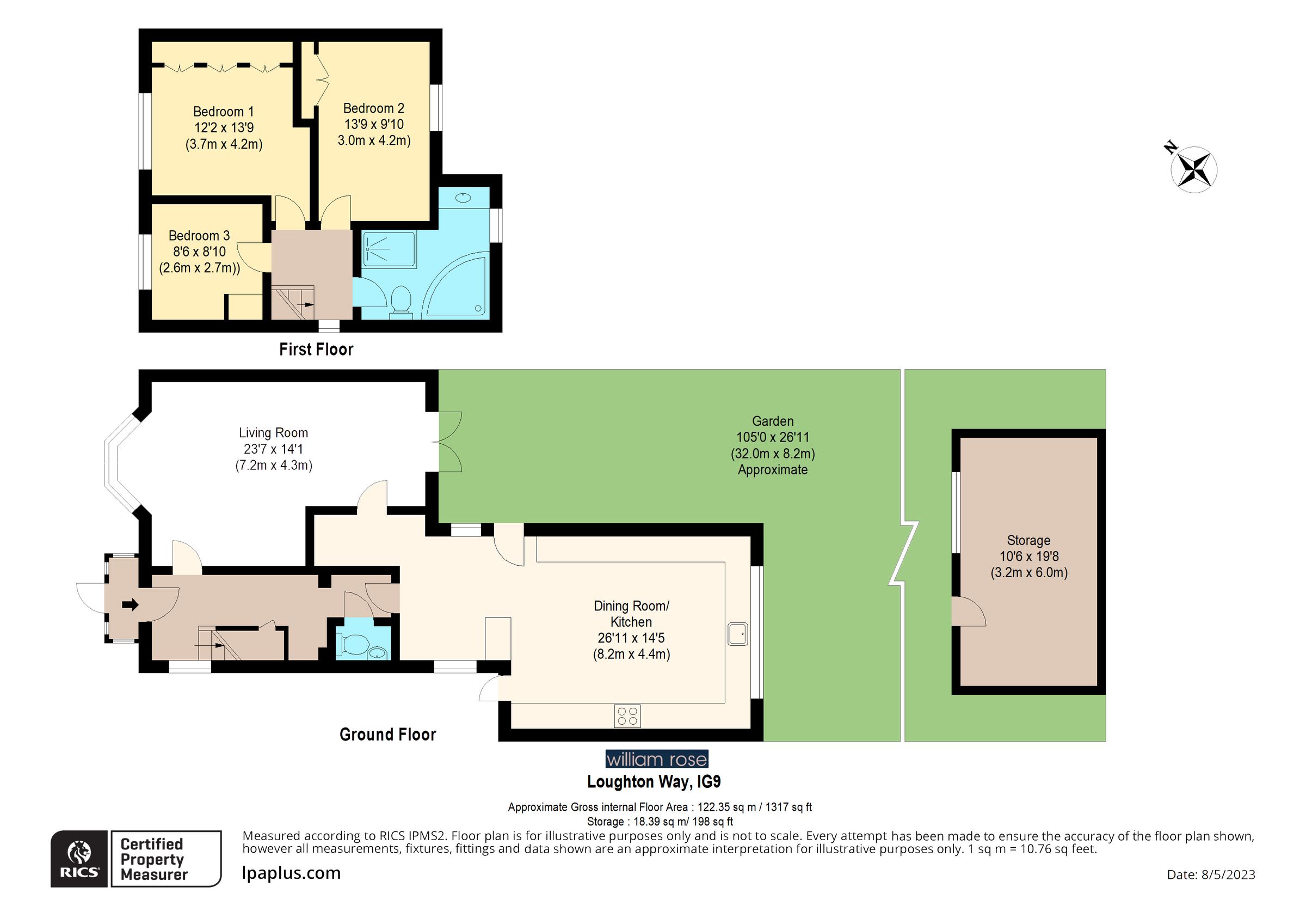 3 bed semidetached house for sale in Loughton Way, Buckhurst Hill IG9