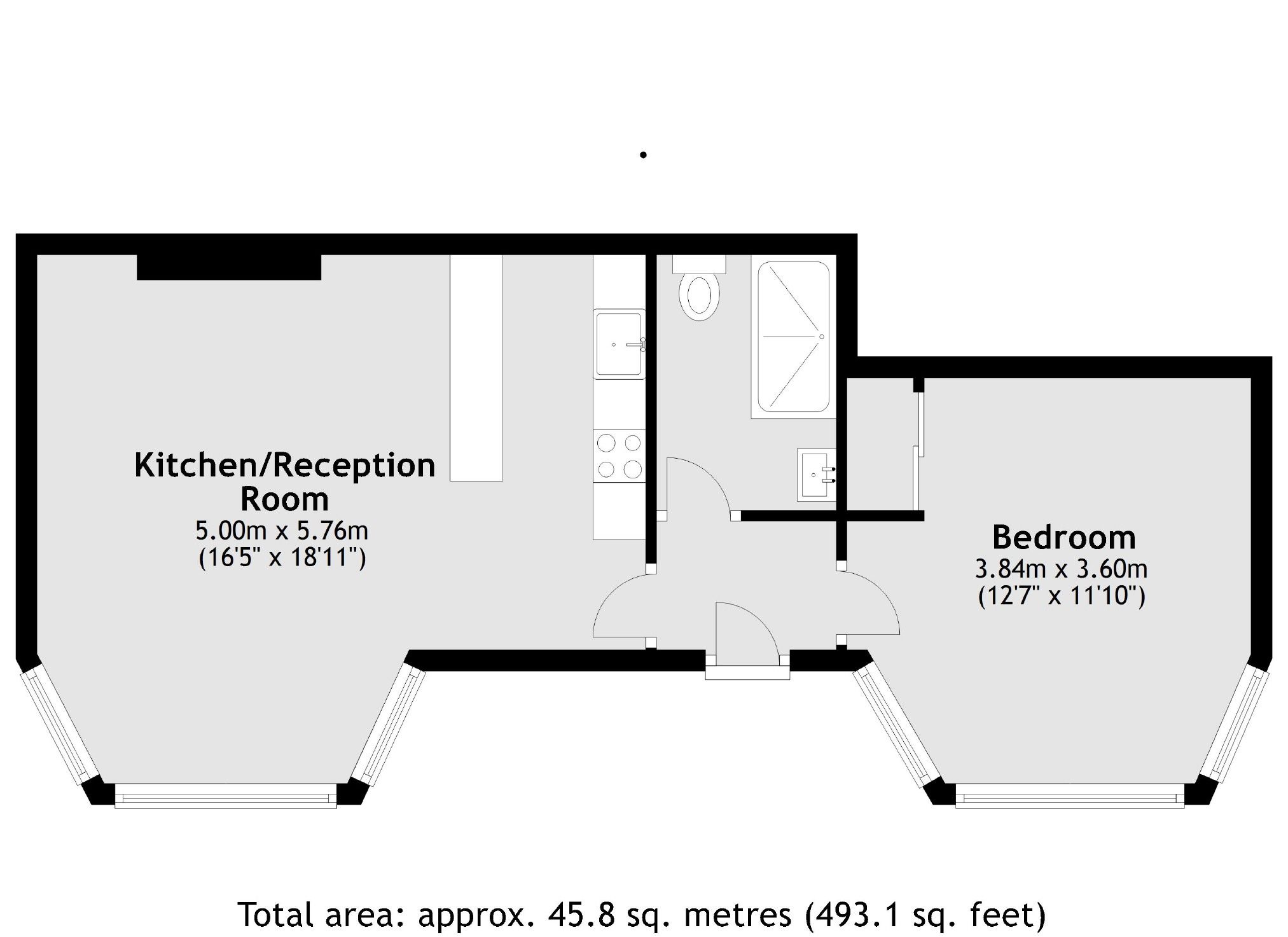 1 bed flat for sale in Kirkstall Road, London SW2 Zoopla