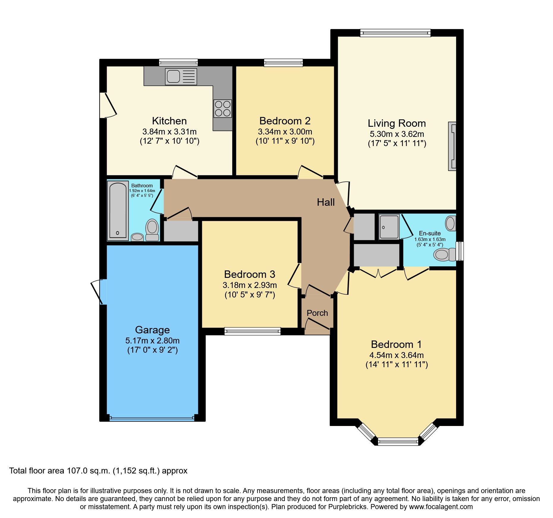 3 bed detached bungalow for sale in Salters Lane, West Bromwich B71