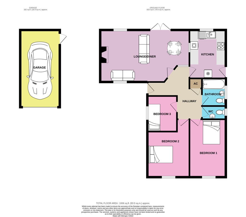 3 bed detached bungalow for sale in Brixworth Road, Spratton
