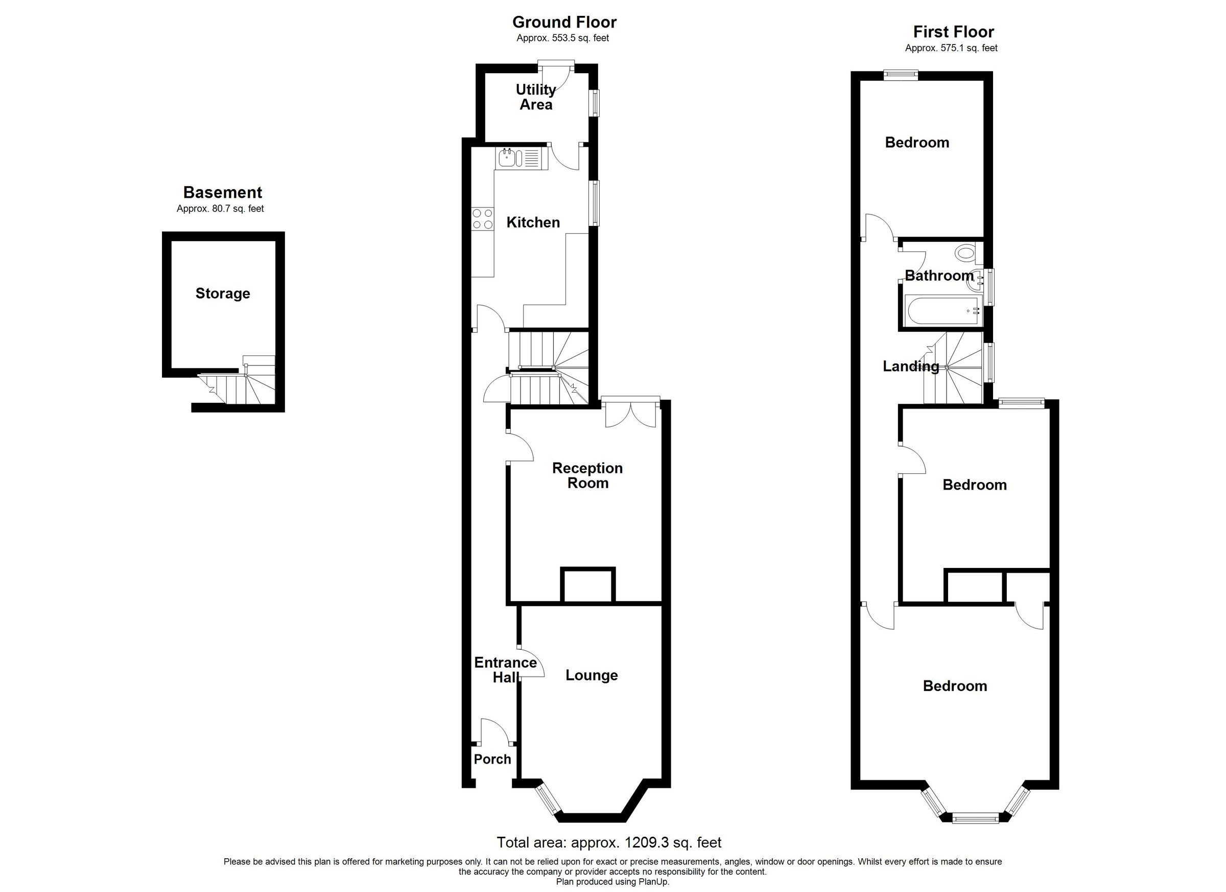 3 bed terraced house for sale in Balmoral Road, Gillingham, Kent ME7