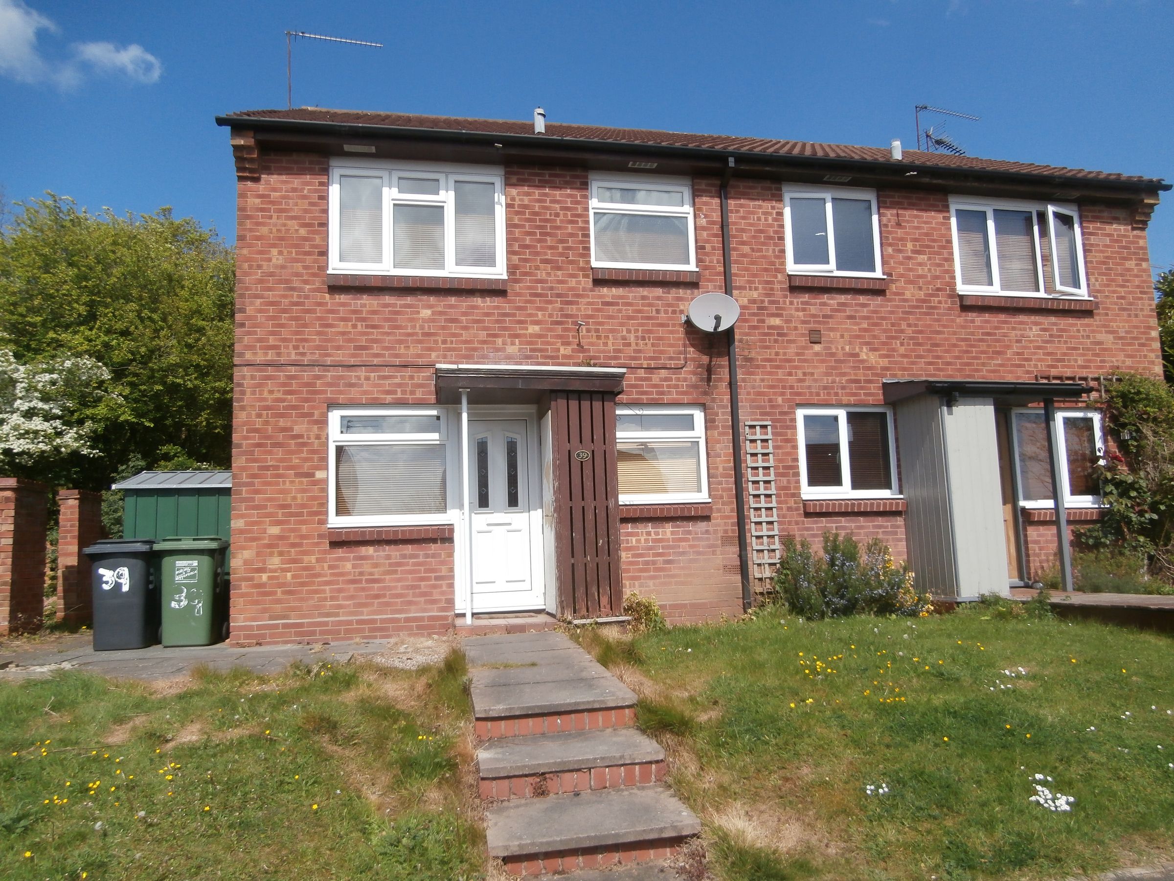 1 bed end terrace house for sale in Rangeworthy Close, Redditch B97
