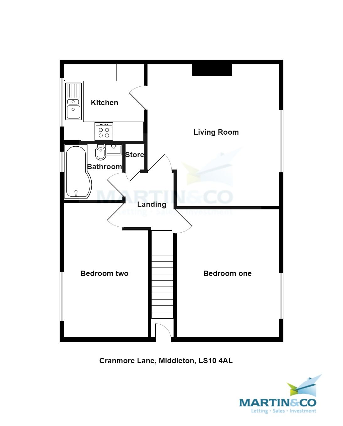 2 bed flat to rent in Cranmore Lane, Leeds LS10 Zoopla