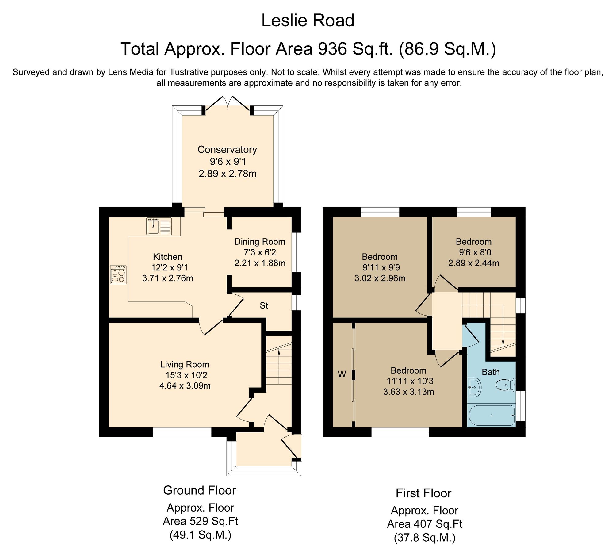 3 bed semidetached house for sale in Leslie Road, Thatto Heath, St