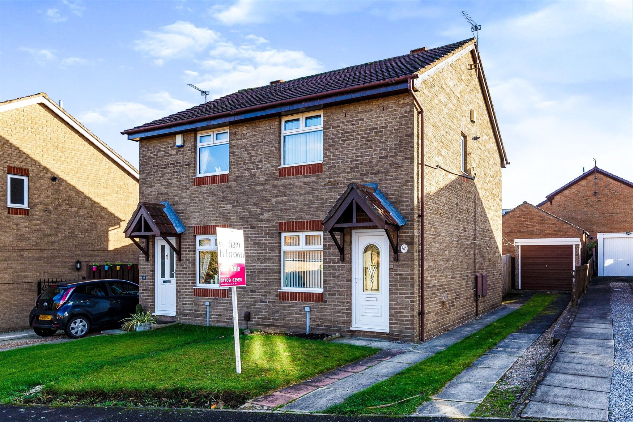 2 bed semidetached house for sale in Sandpiper Road, Thorpe Hesley