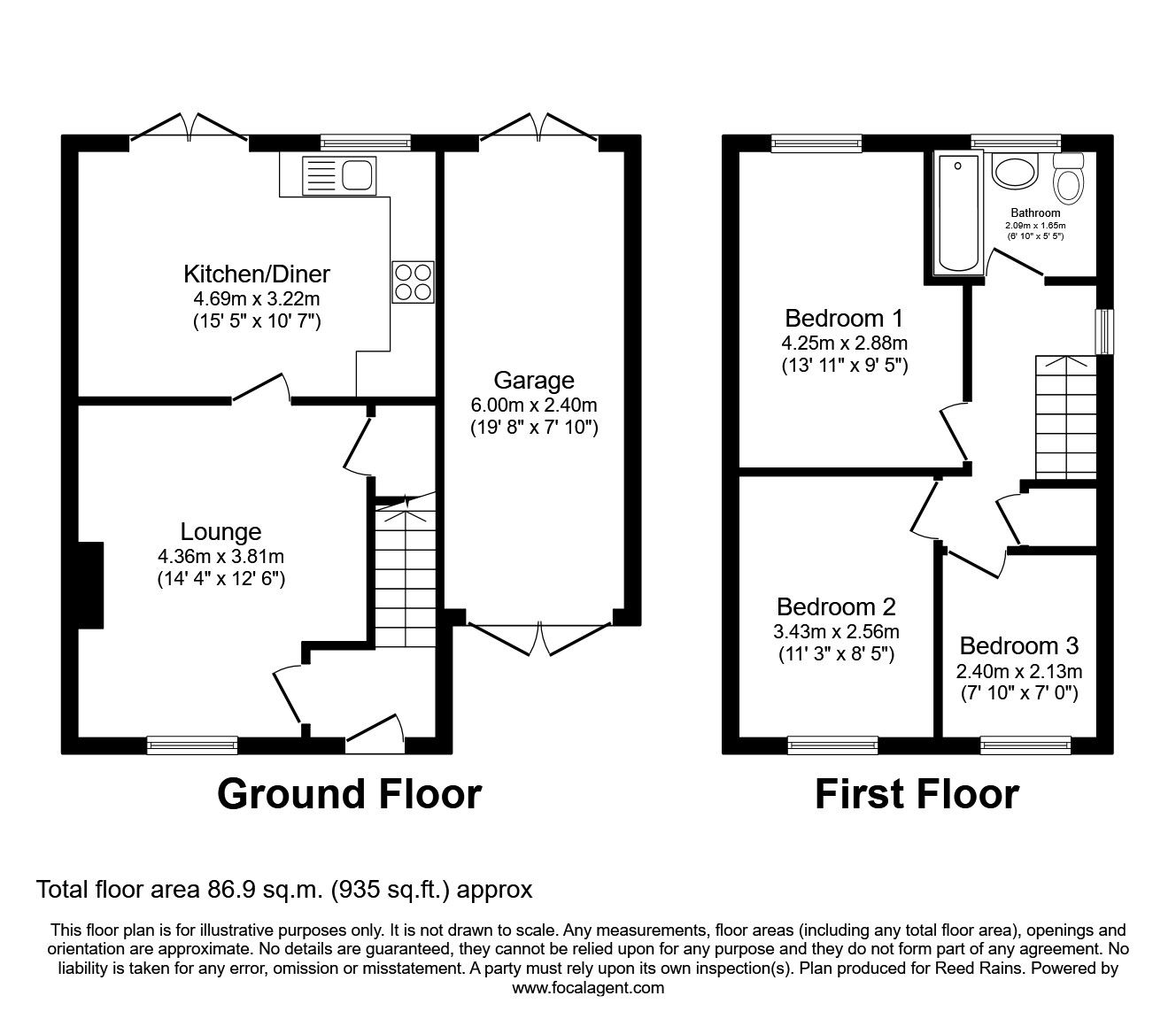 3 bed semidetached house for sale in Royal Oak Drive, Selston