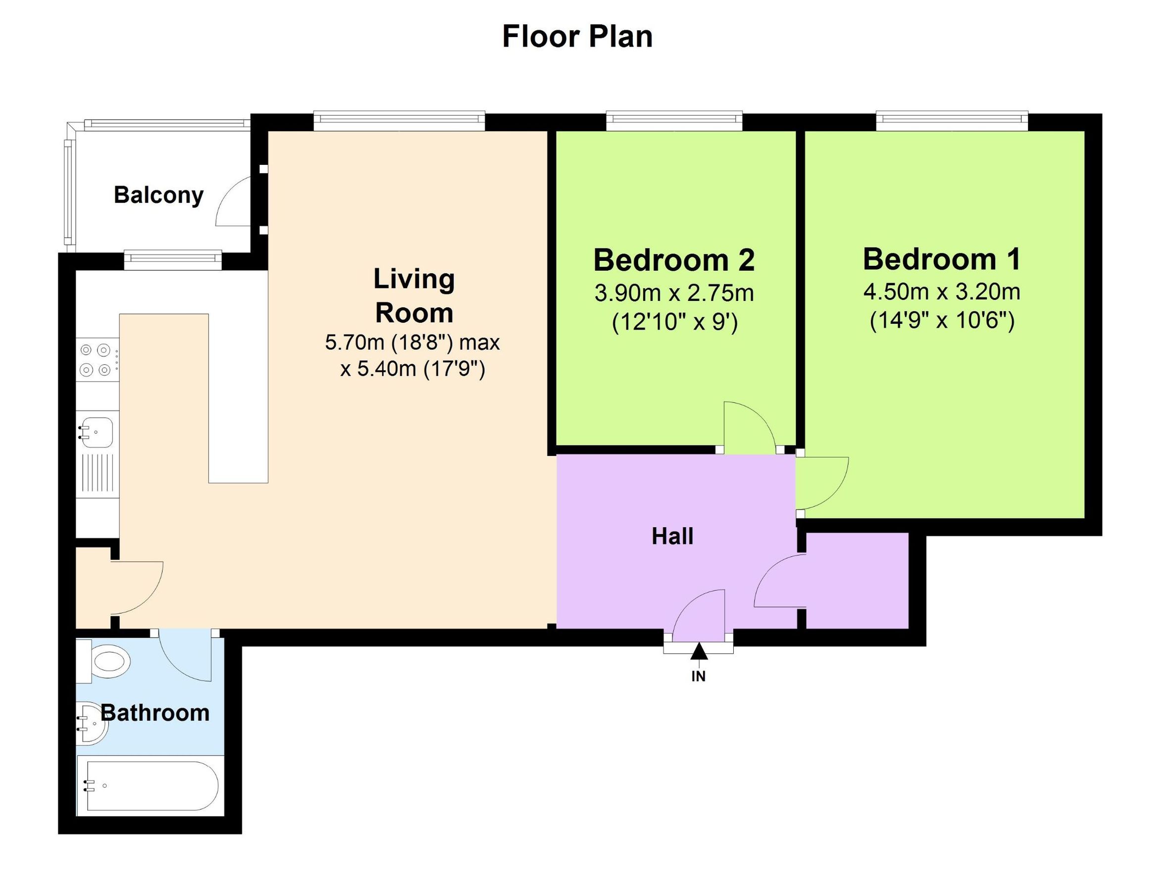 2 bed flat to rent in Essex Place, Montague Street, Brighton BN2 Zoopla