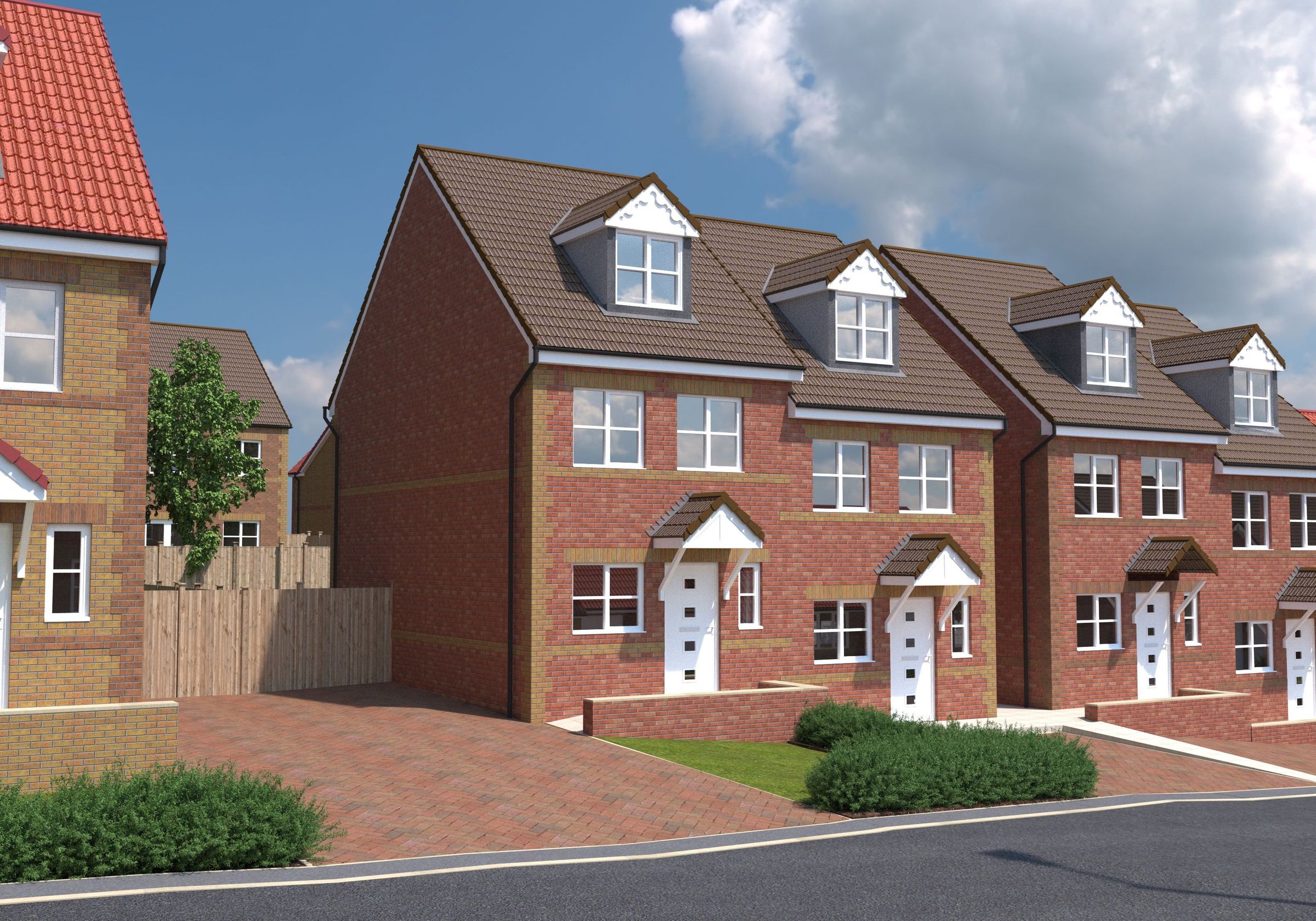 New home, 3 bed semidetached house for sale in Treetops, Common Road