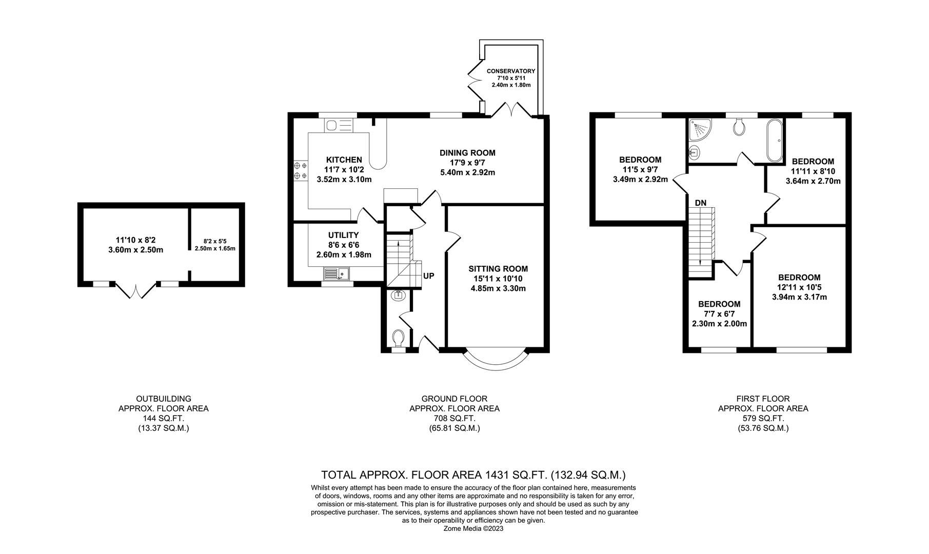 4 bed semidetached house for sale in Golding Gardens, East Peckham