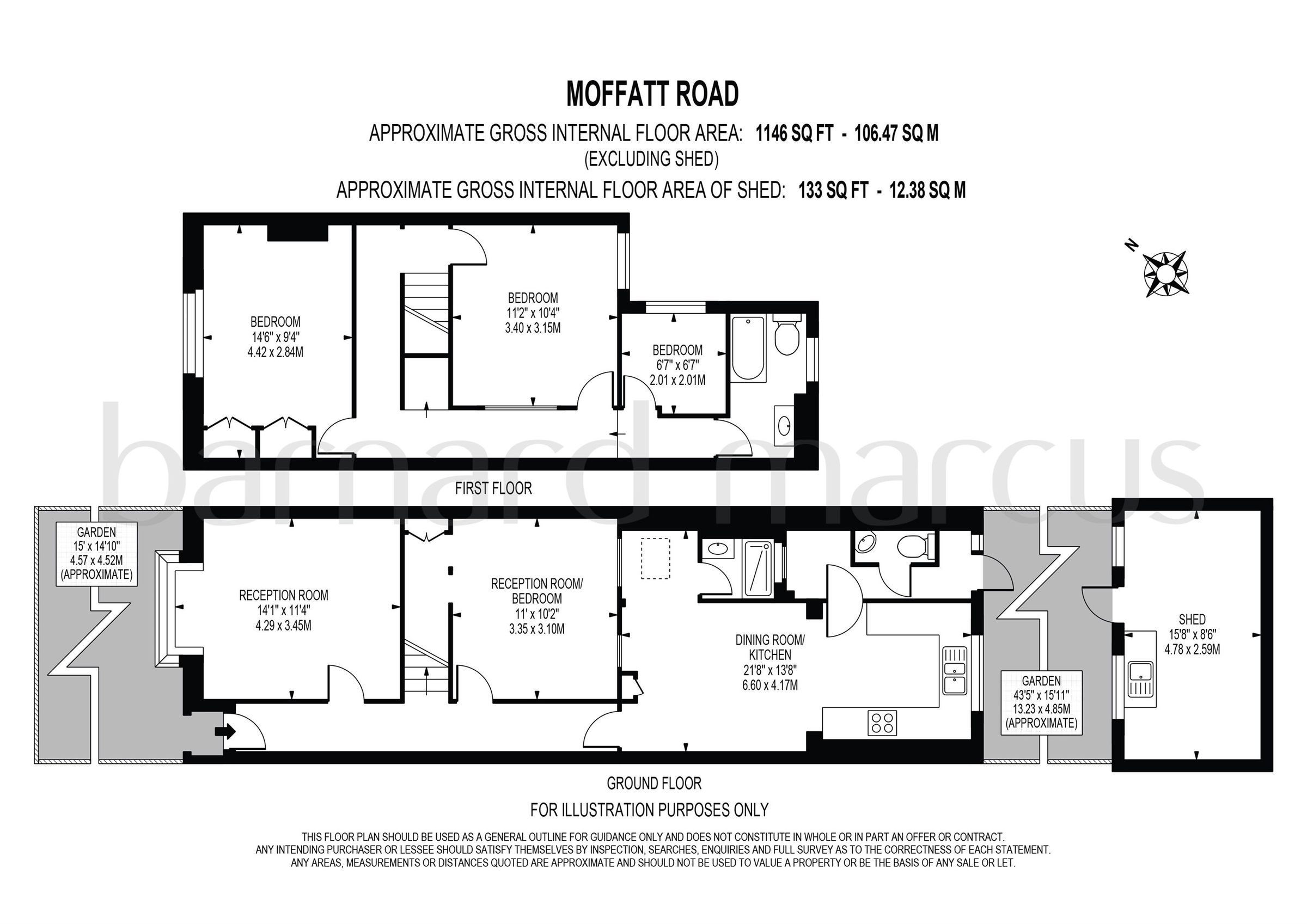 3 bed terraced house for sale in Moffat Road, Thornton Heath CR7 Zoopla
