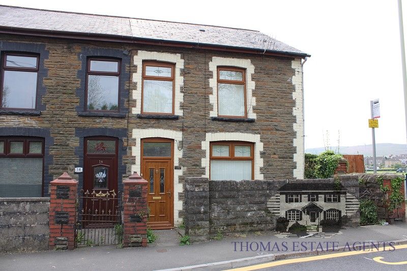 3 bed semidetached house for sale in Gilfach Road, Tonyrefail, Porth