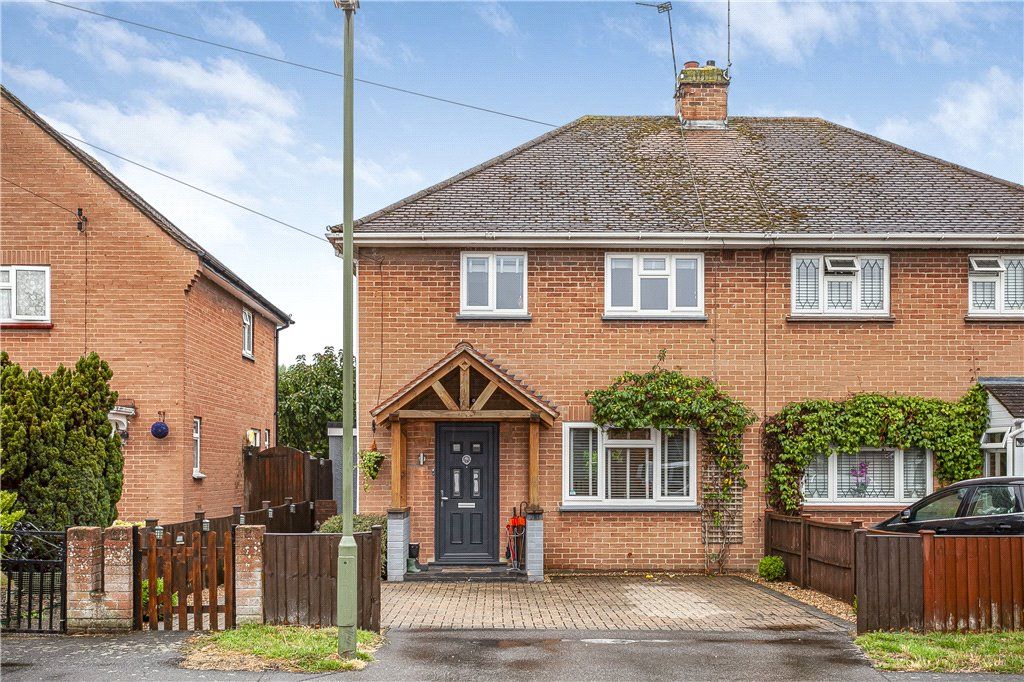 3 bed semidetached house for sale in Western Avenue, Egham, Surrey
