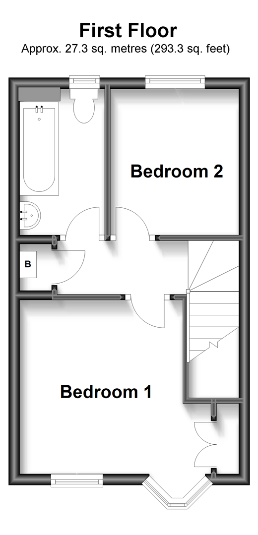 2 bed terraced house for sale in Yeates Drive, Kemsley, Sittingbourne