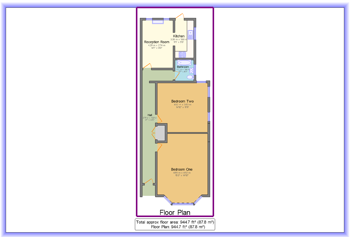 2 bed semidetached house for sale in Upper Walthamstow Road
