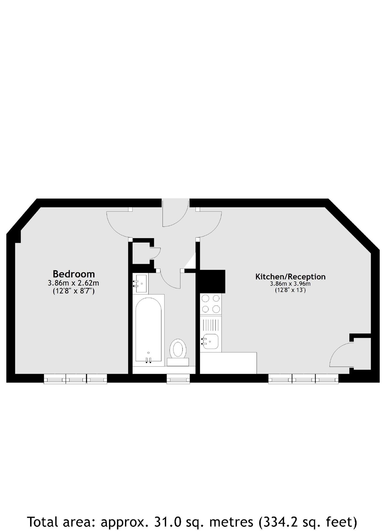 1 bed flat to rent in White City Estate, London W12 Zoopla
