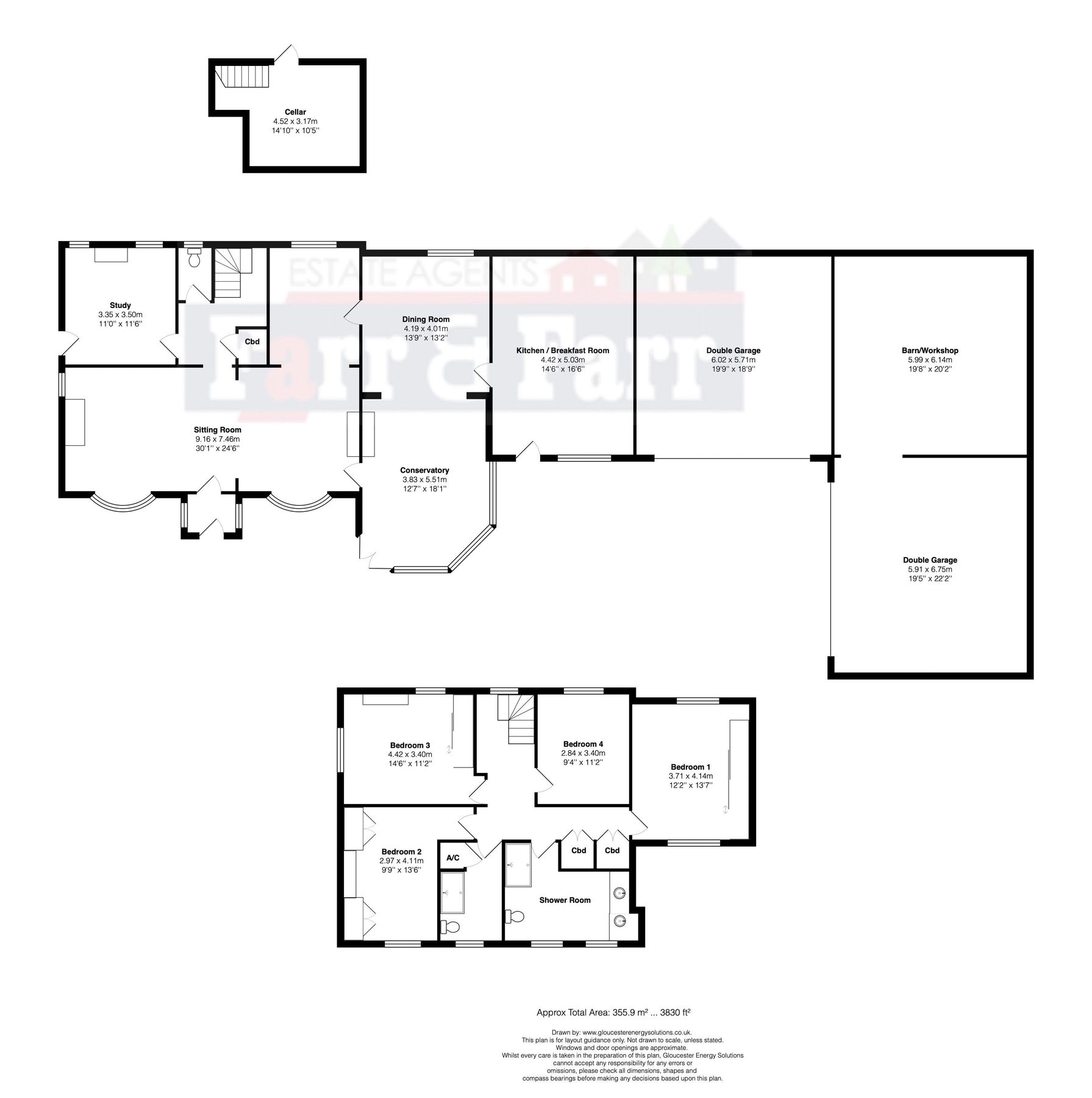 4 bed detached house for sale in Drivers, Meredith Lane, Tibberton