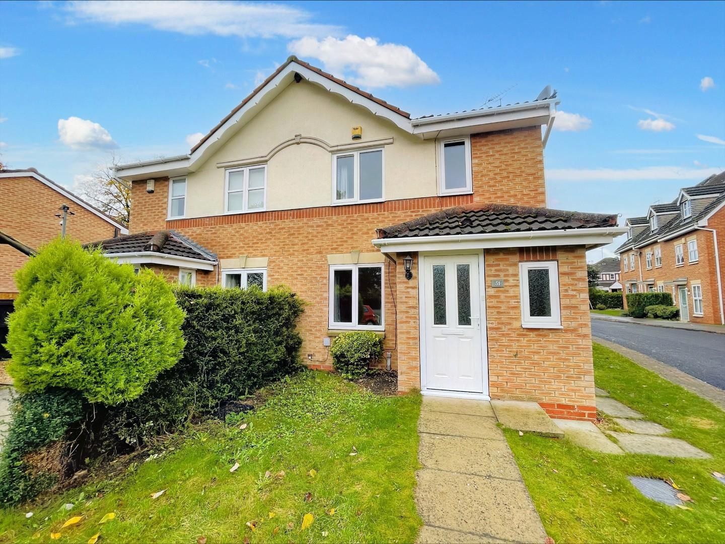 3 bed semidetached house for sale in Copperfield Close, Sherburn In