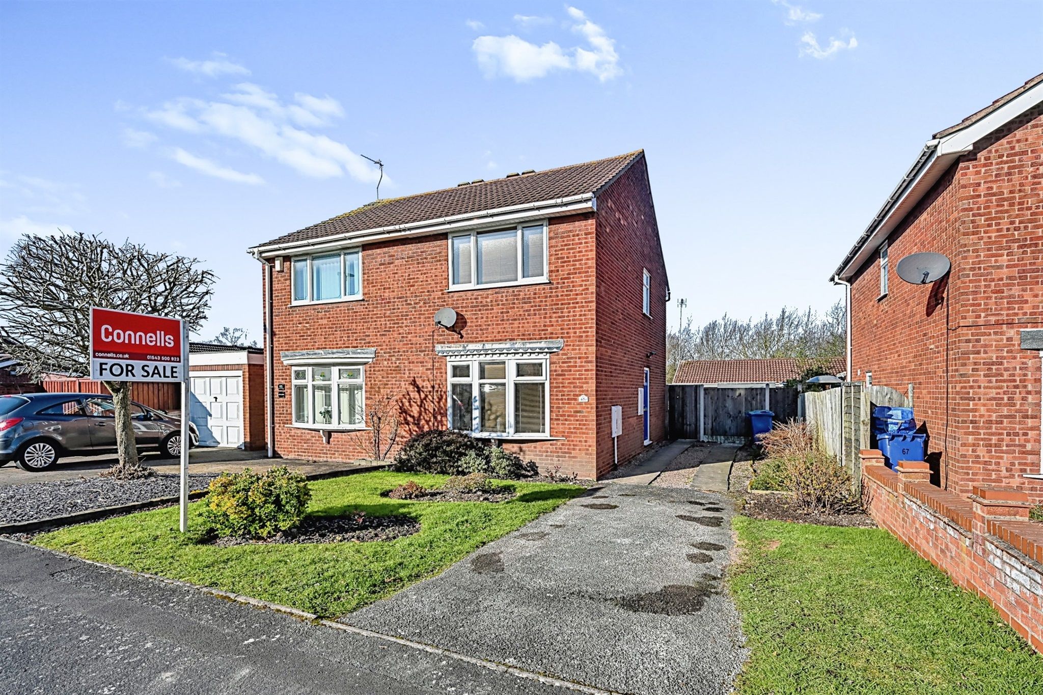 2 bed semidetached house for sale in Stagborough Way, Hednesford, Cannock WS12 Zoopla