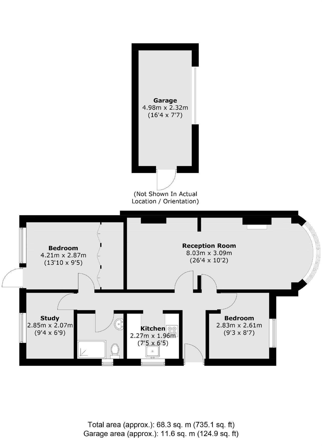 3 bed bungalow for sale in Ellerman Avenue, Whitton, Twickenham TW2