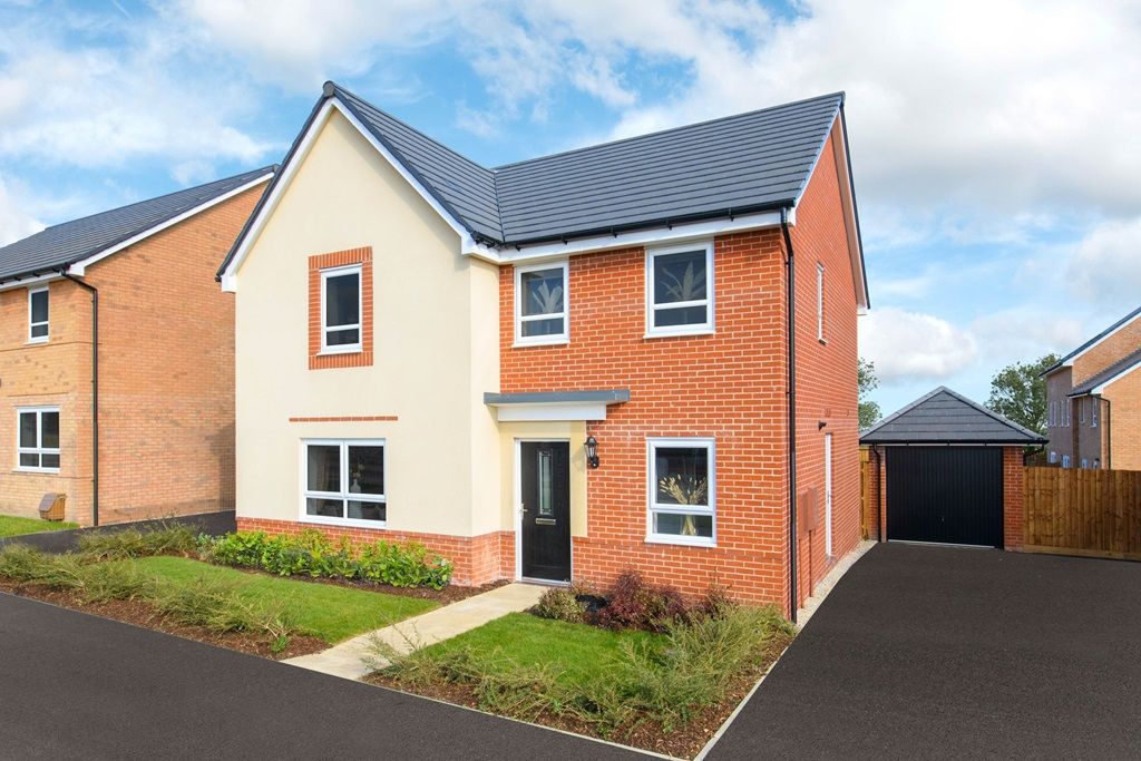 New home, 4 bed detached house for sale in "Rayleigh" at Lower Road