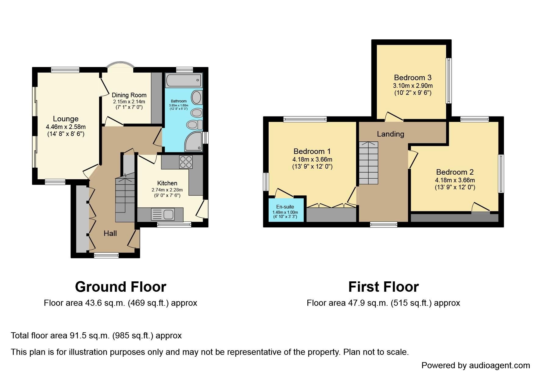 3 bed detached bungalow for sale in Fair View, Far Lane, Waddington LN5