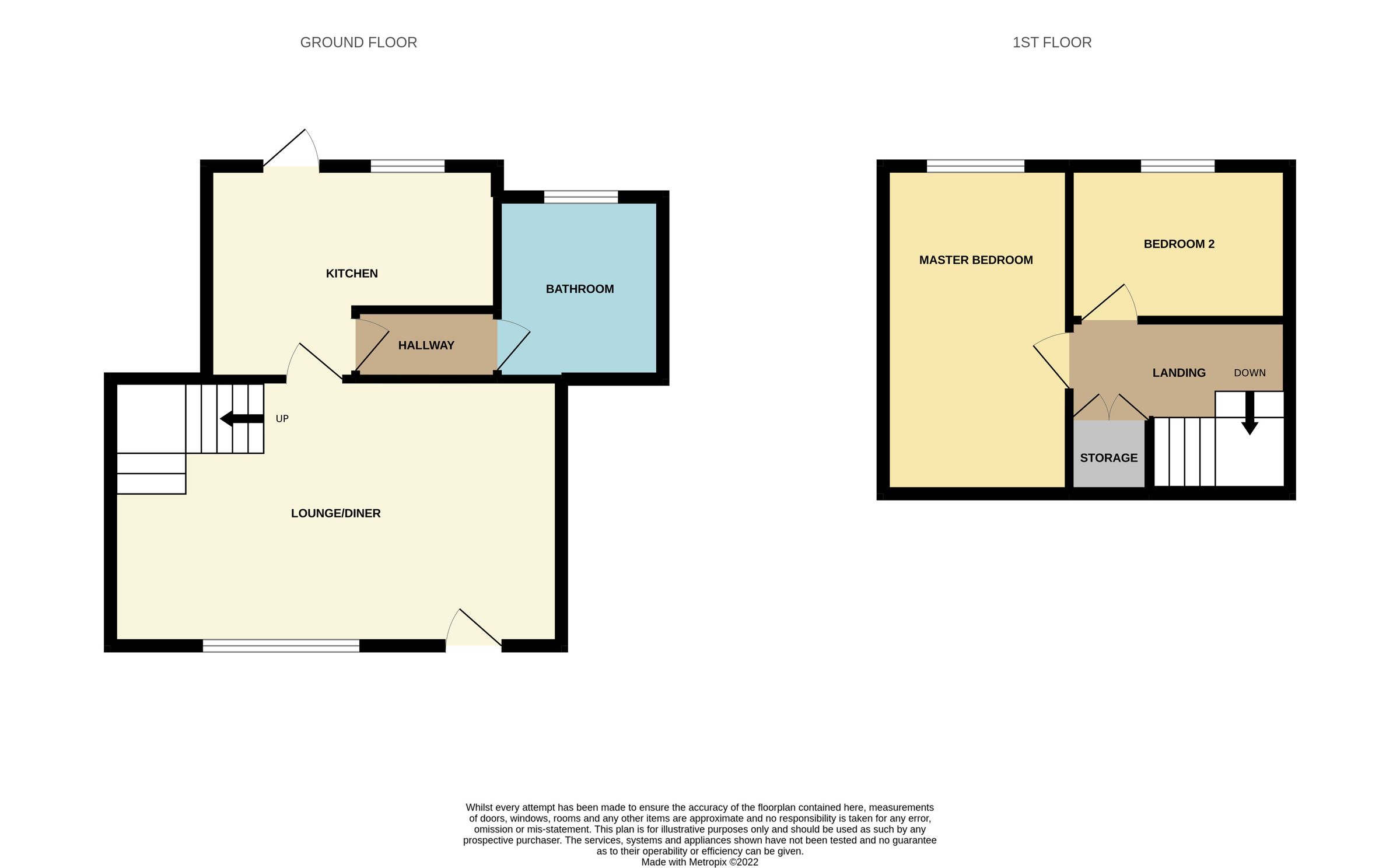 2 bed detached house for sale in Black & White Cottages, School Lane