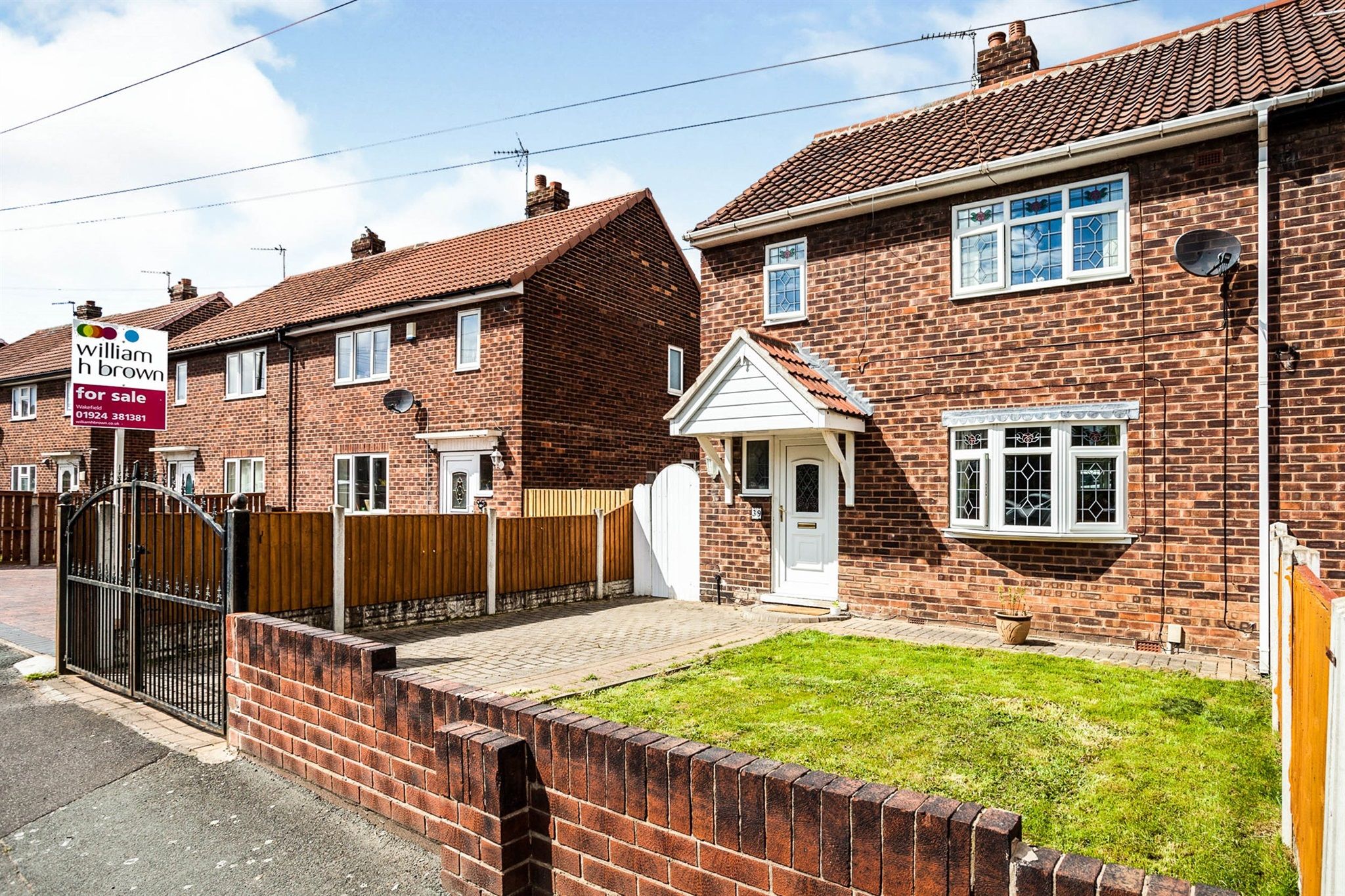 2 bed semidetached house for sale in Queen Elizabeth Drive, Normanton